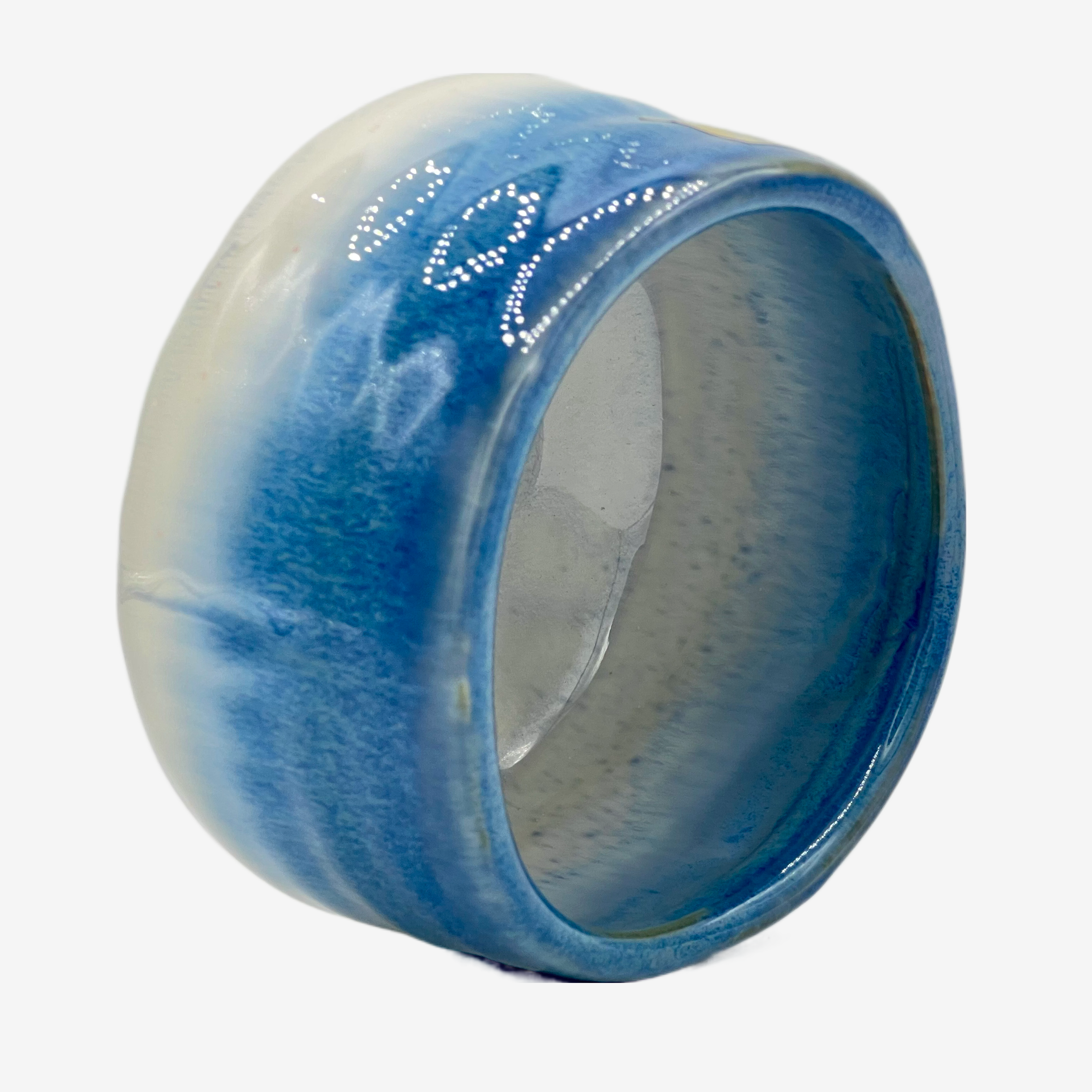 Kumo Blue Chawan - Japanese Matcha Bowl Matchaware Inoue Tea