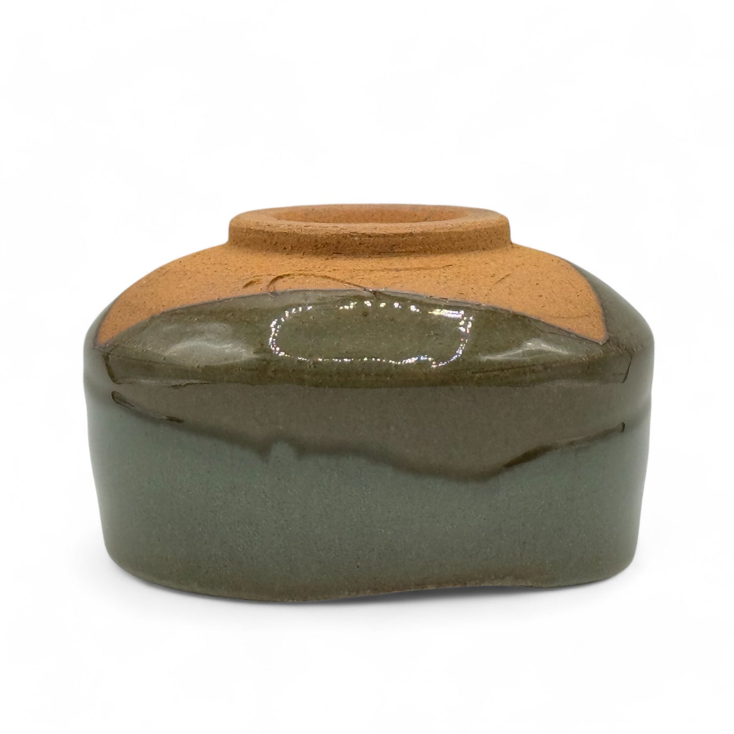 Dokutsu Brown Mino-yaki Chawan - Japanese Matcha Bowl