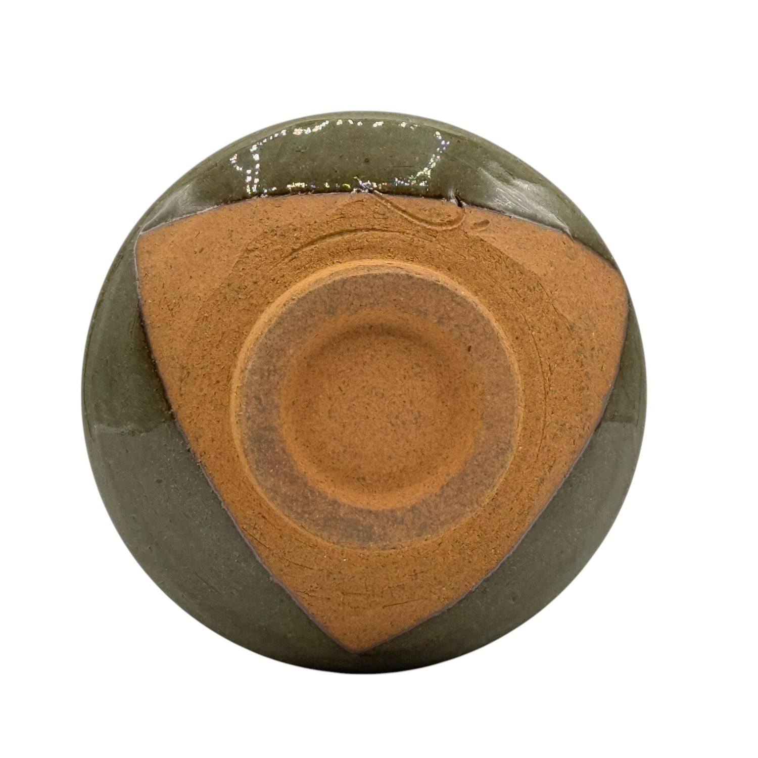 Dokutsu Brown Mino-yaki Chawan - Japanese Matcha Bowl