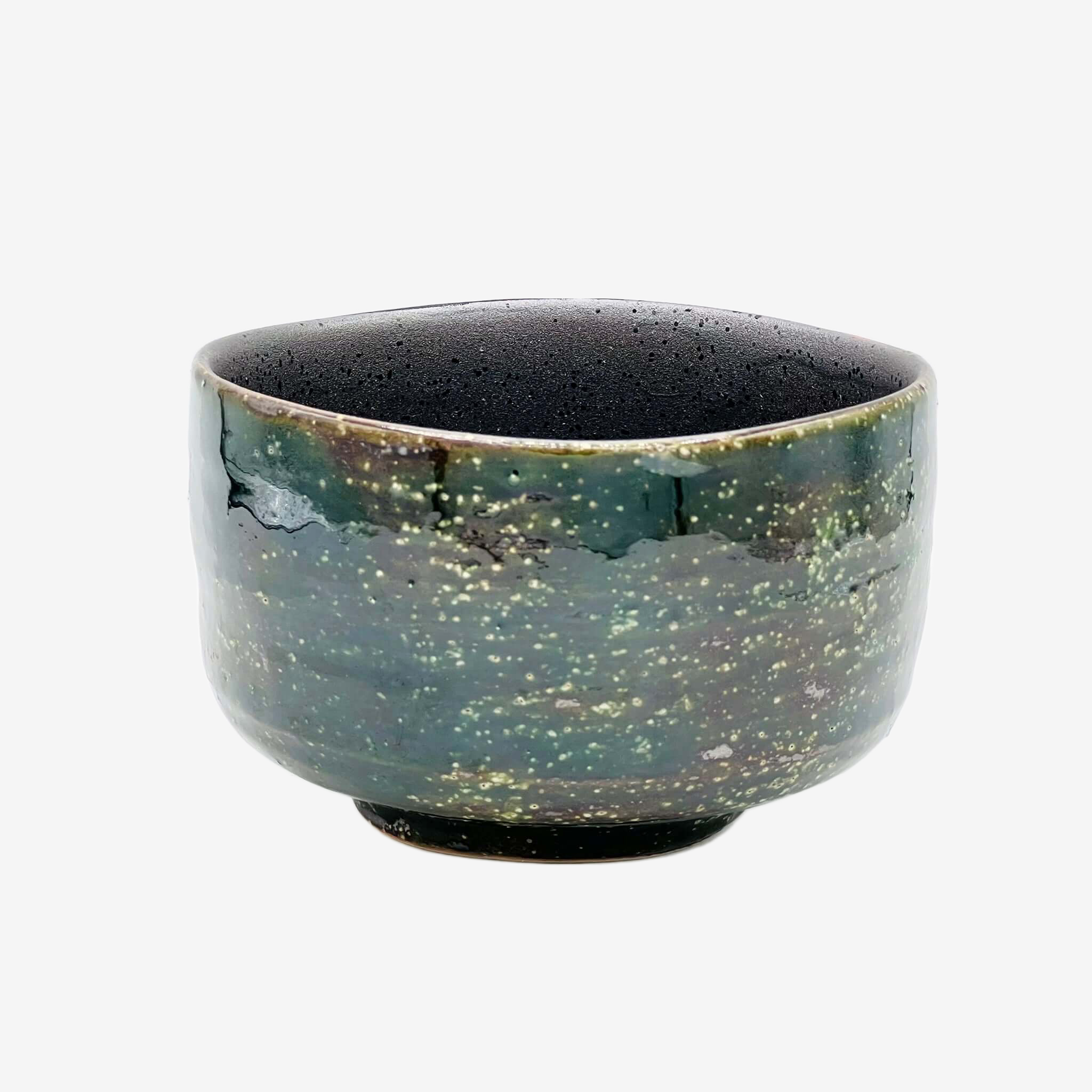 Kin Moss Green Chawan - Japanese Matcha Bowl Matchaware Inoue Tea