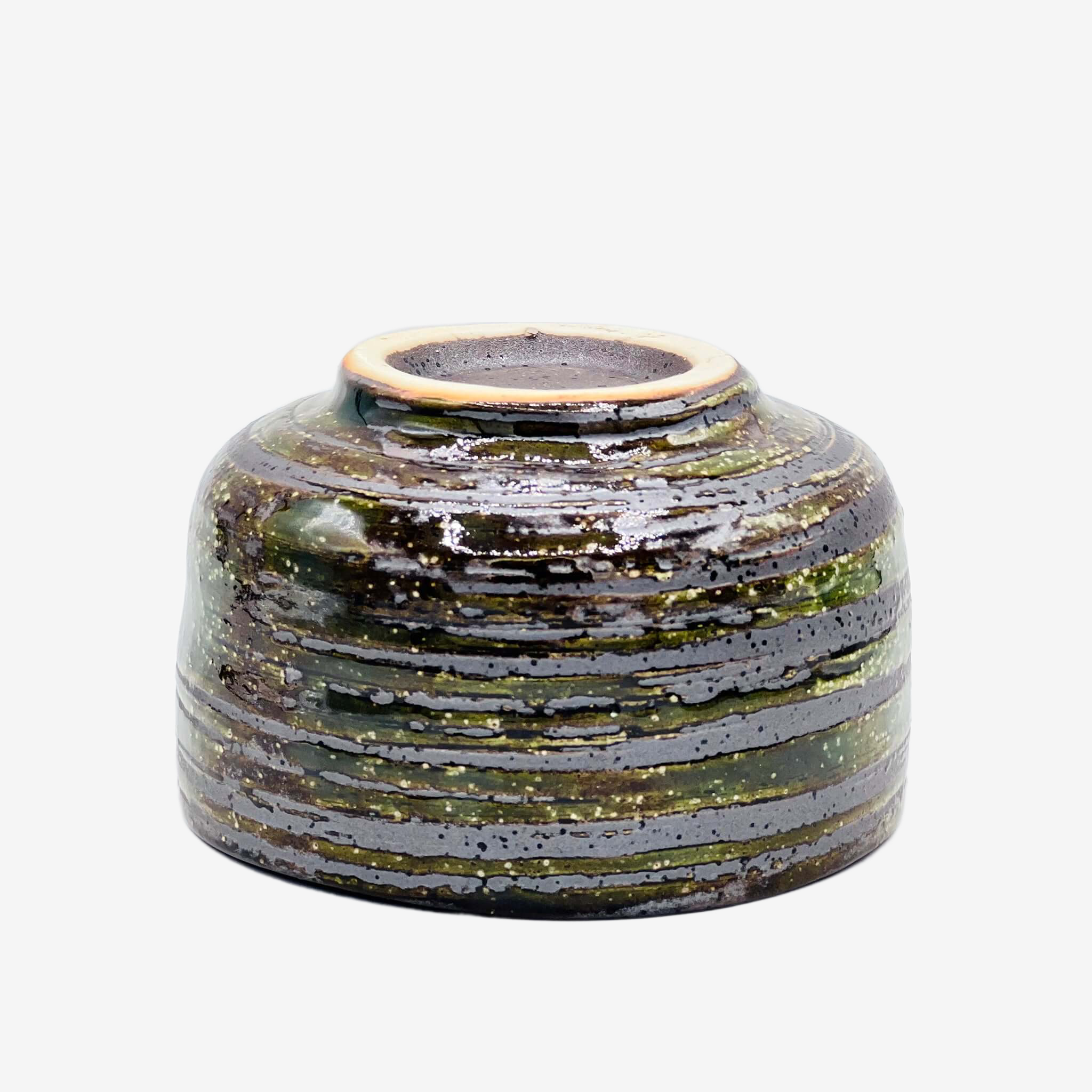 Numachi Green Chawan - Japanese Matcha Bowl Matchaware Inoue Tea