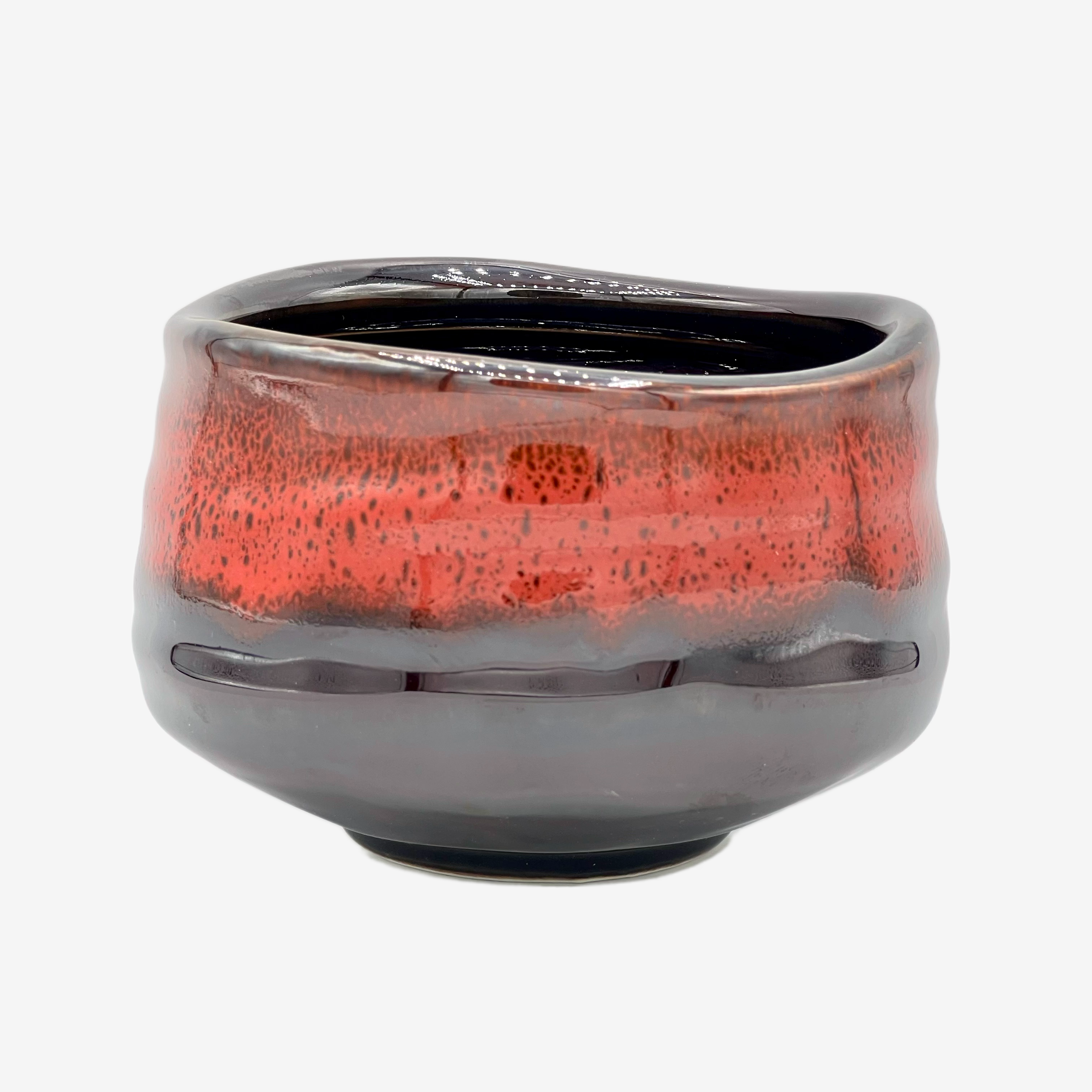 Kuro Red Chawan - Japanese Matcha Bowl Set Matchaware Inoue Tea