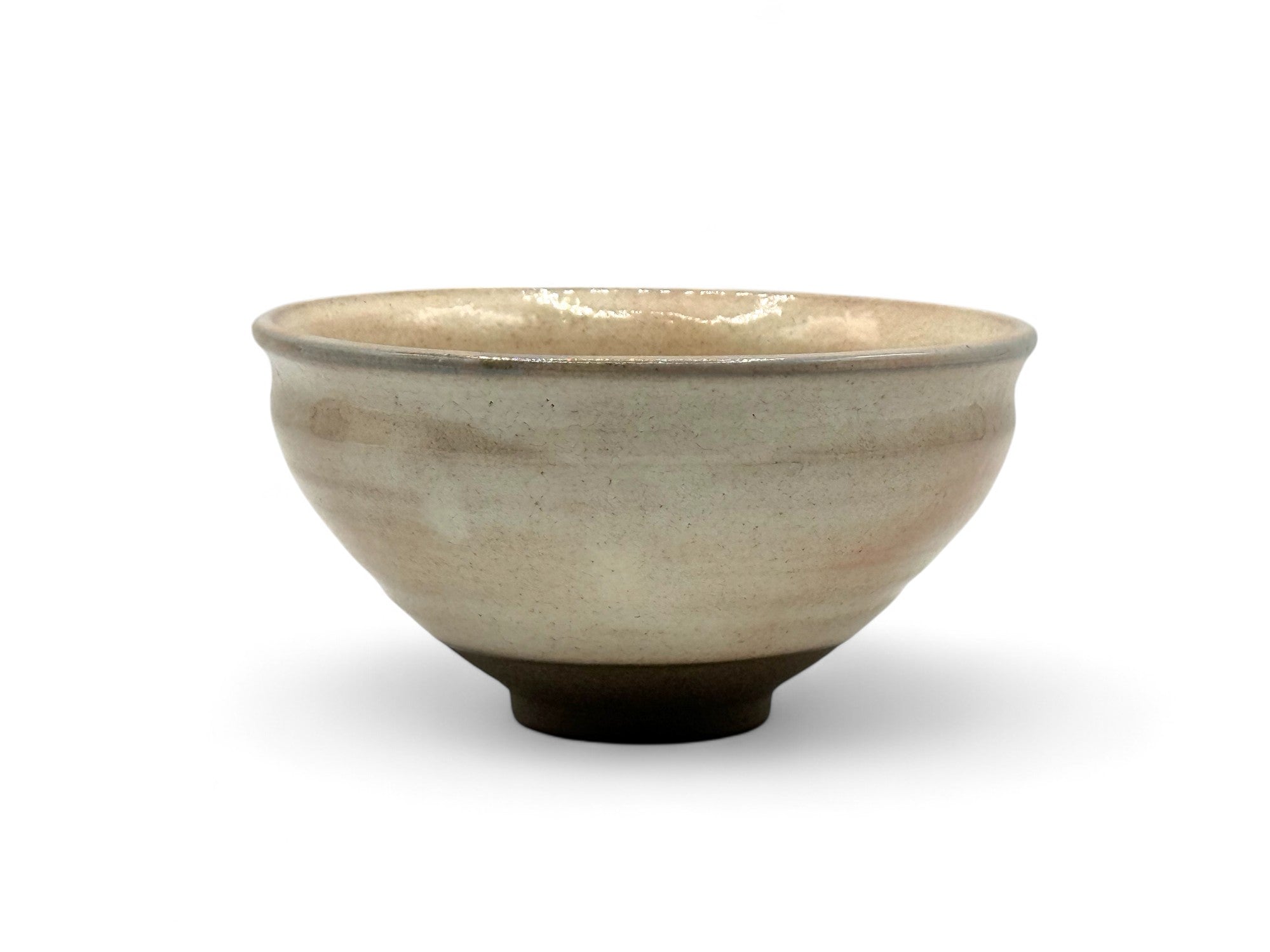 Akebono White Mino-yaki Ido Chawan - Japanese Matcha Bowl