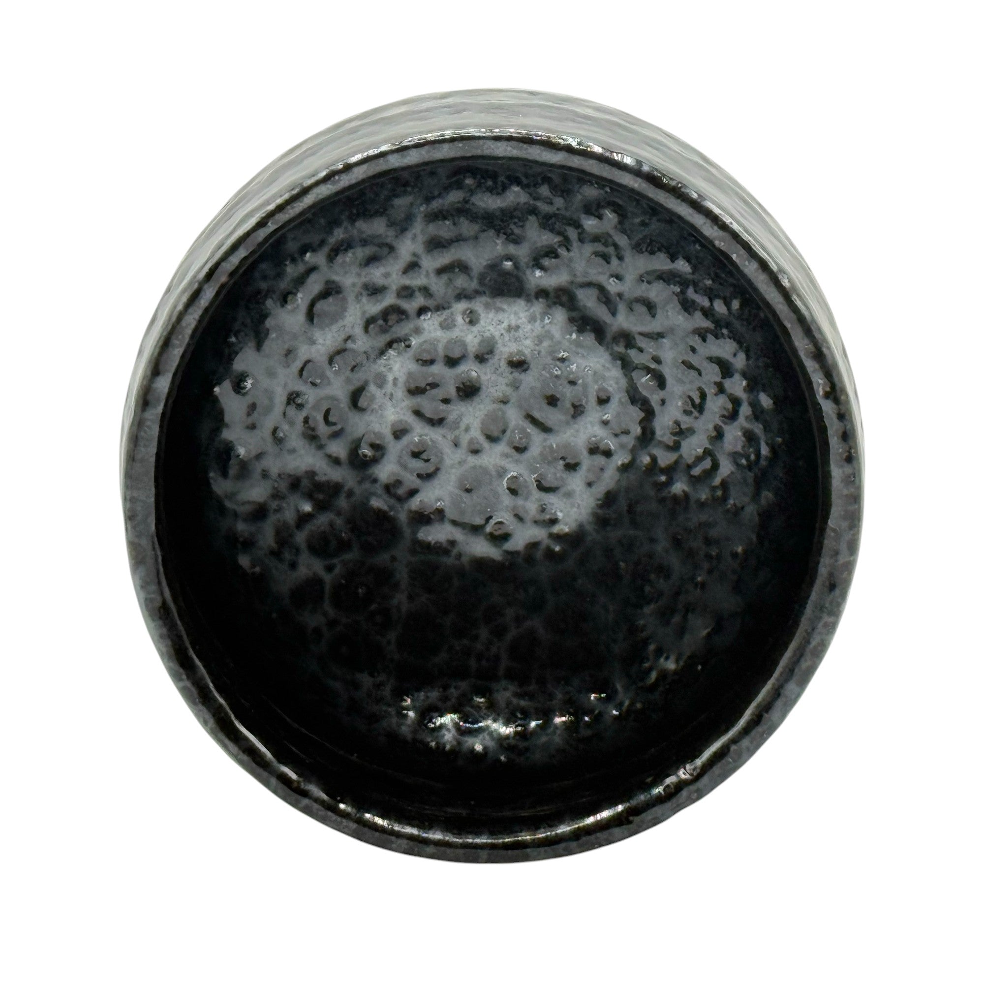 Abura Kaze Black Mino-yaki Chawan (Wooden Box) - Japanese Matcha Bowl