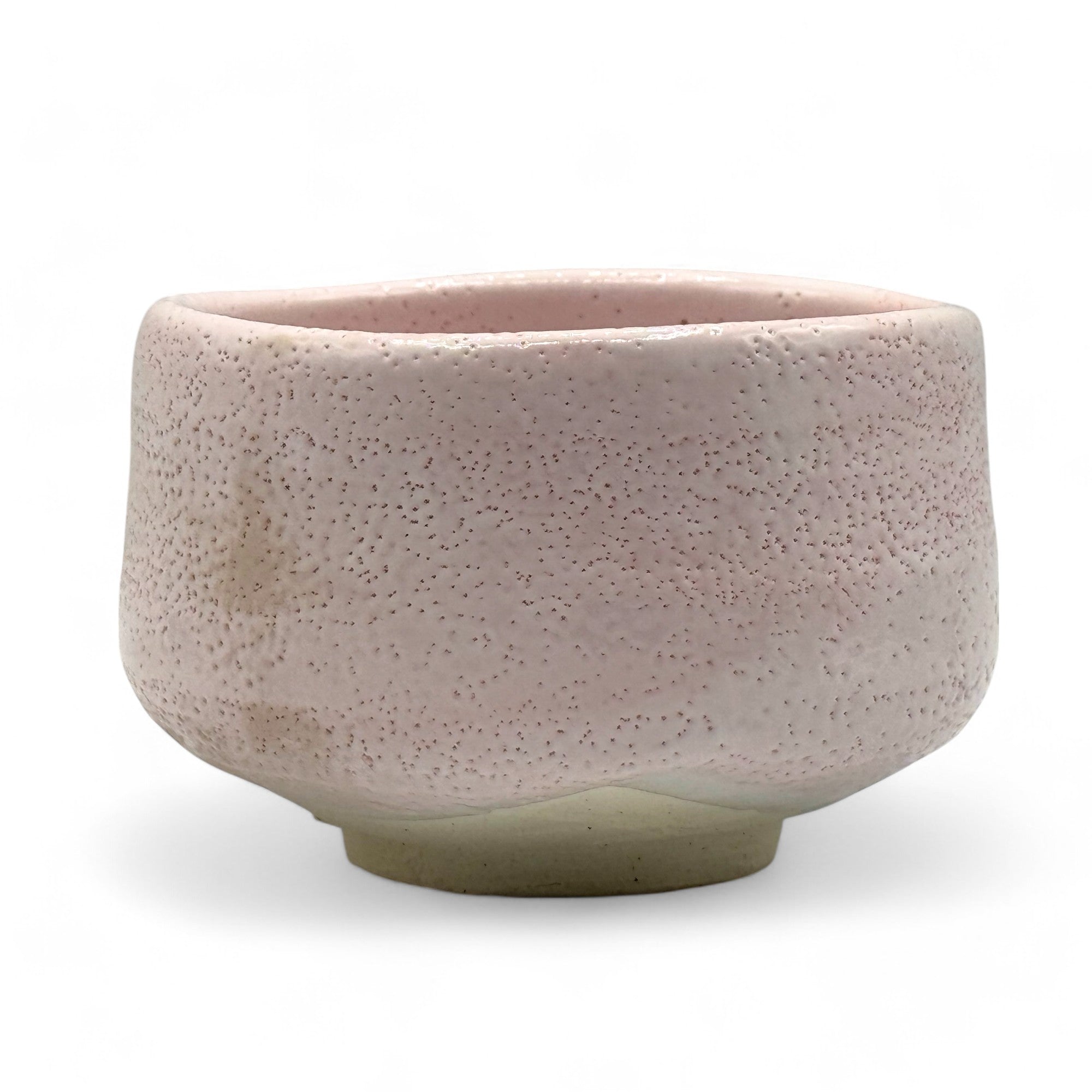 Sakura Kazako Pink Mino-yaki Chawan (Wooden Box) - Japanese Matcha Bowl
