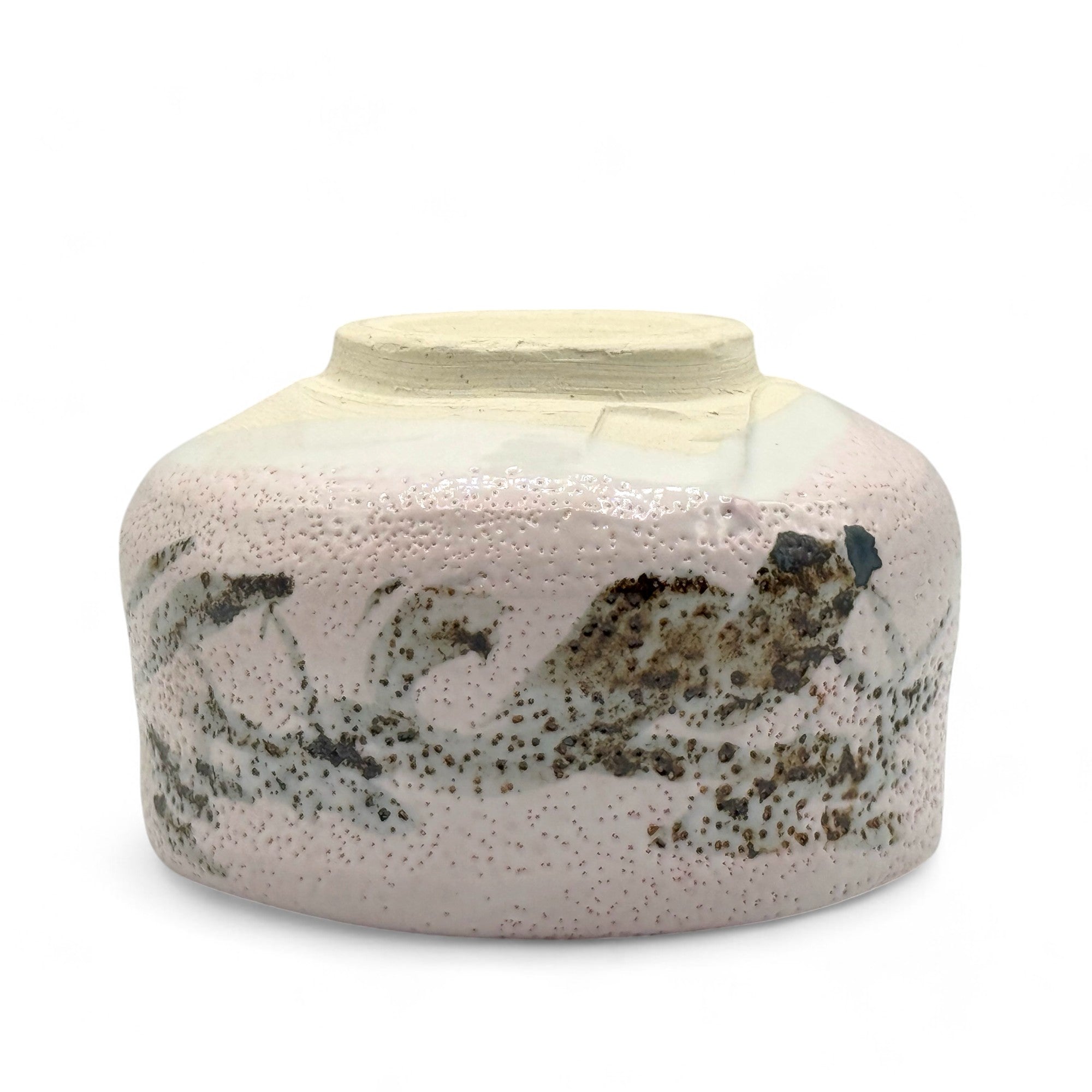 Sakura Kazako Pink Mino-yaki Chawan (Wooden Box) - Japanese Matcha Bowl