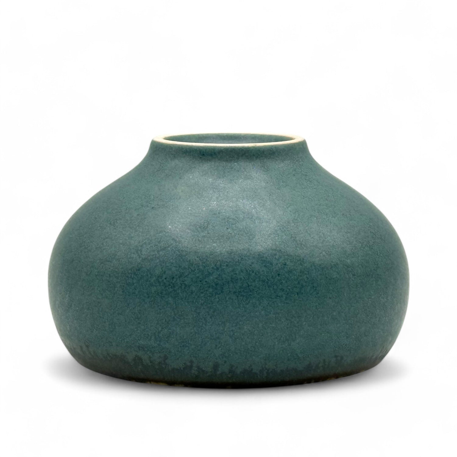 Sako Fuchi Blue Mino-yaki Chawan - Japanese Matcha Bowl