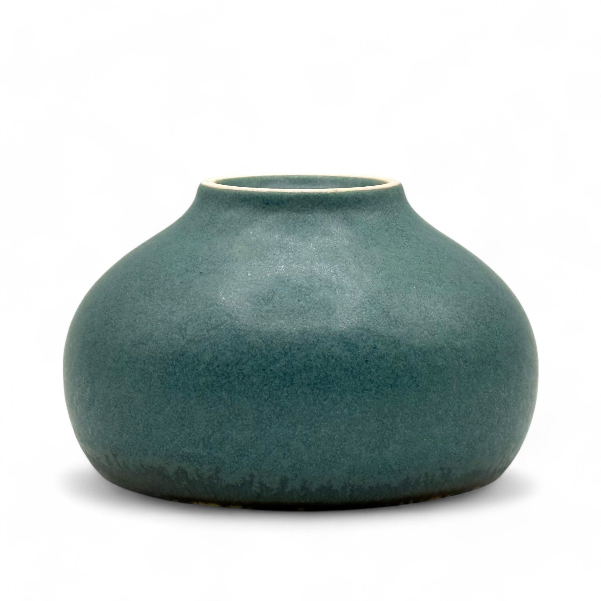 Sako Fuchi Blue Mino-yaki Chawan - Japanese Matcha Bowl
