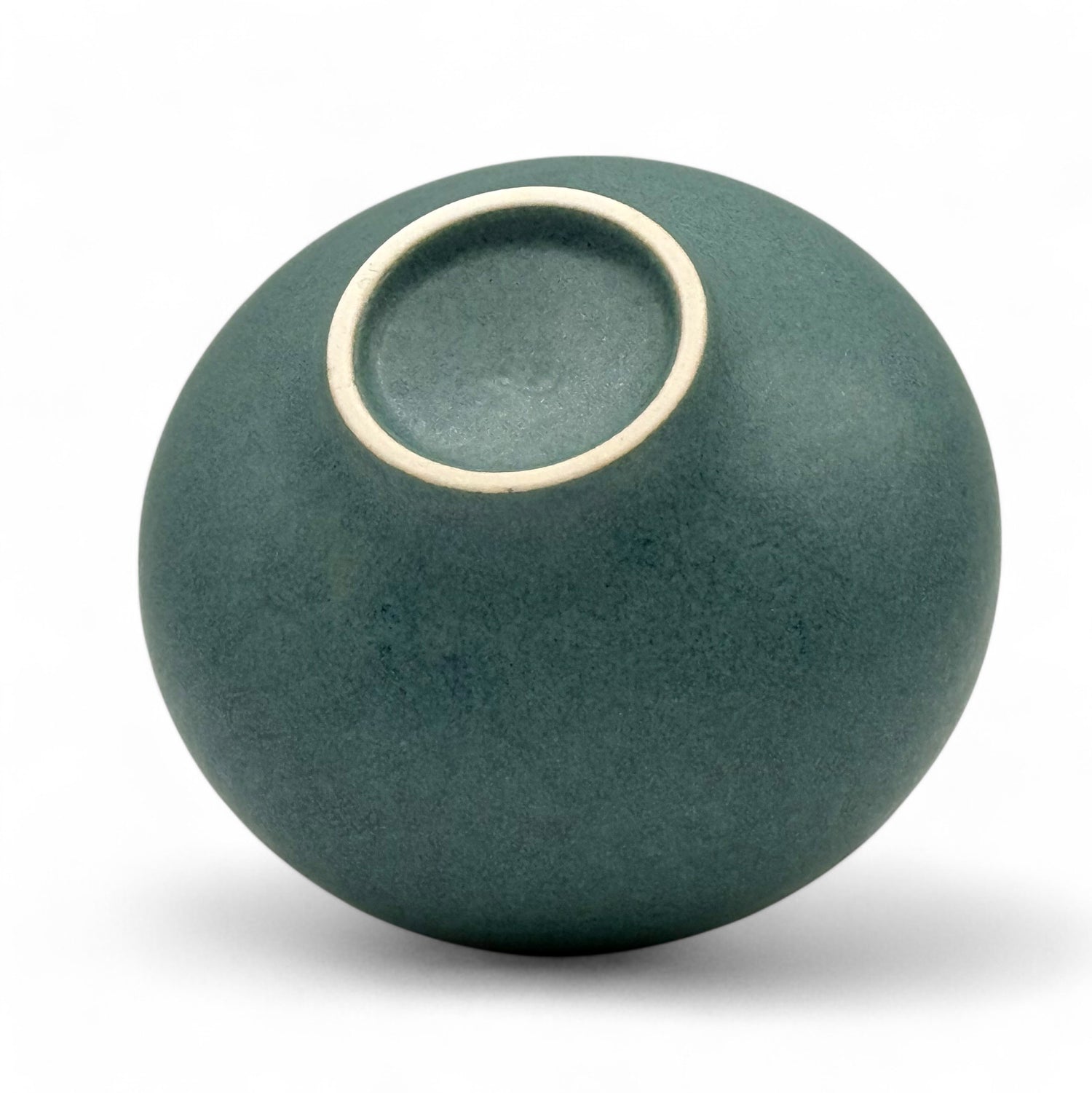 Sako Fuchi Blue Mino-yaki Chawan - Japanese Matcha Bowl