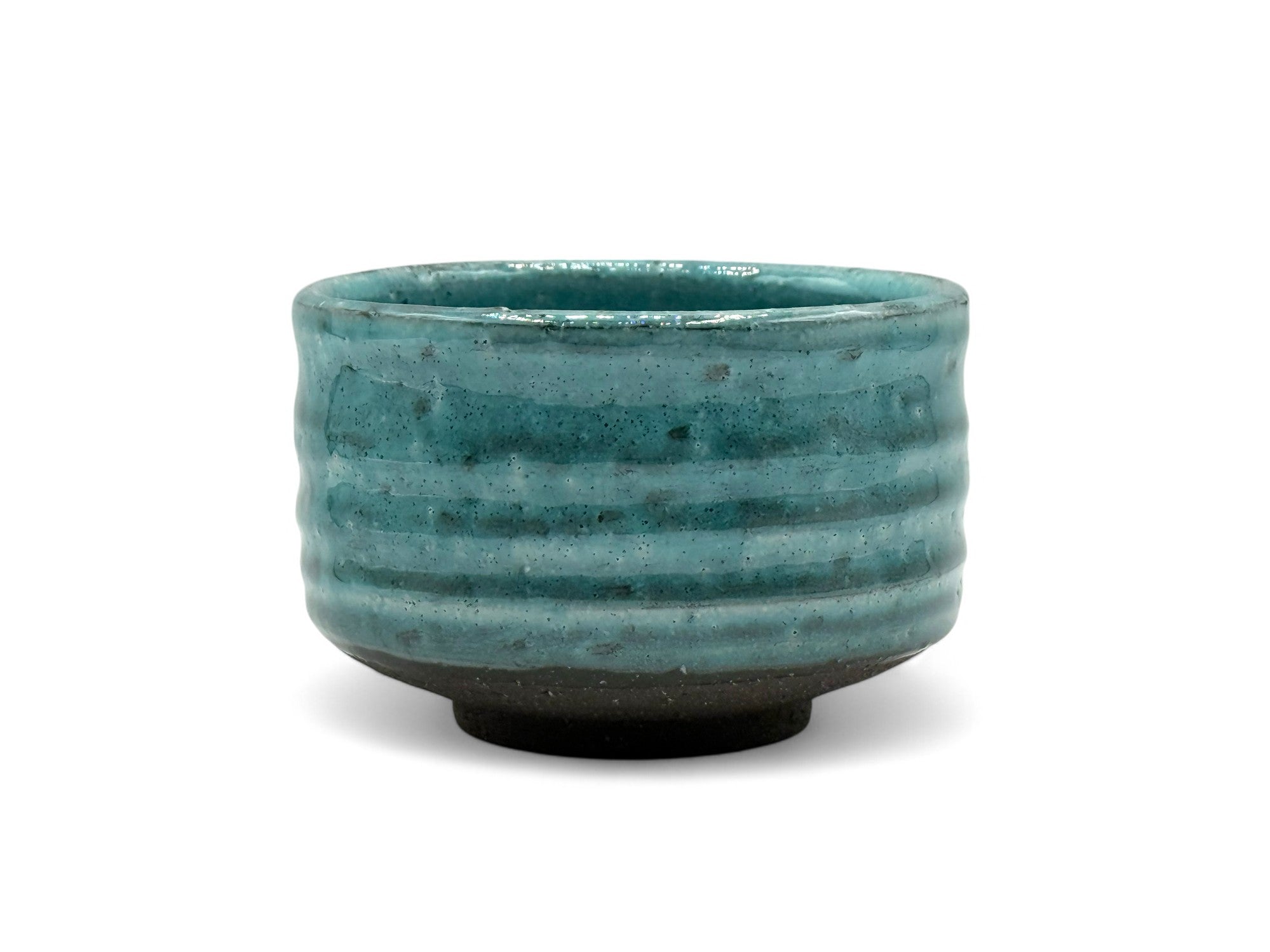 Tsuchimono Blue Mino-yaki Chawan - Japanese Matcha Bowl