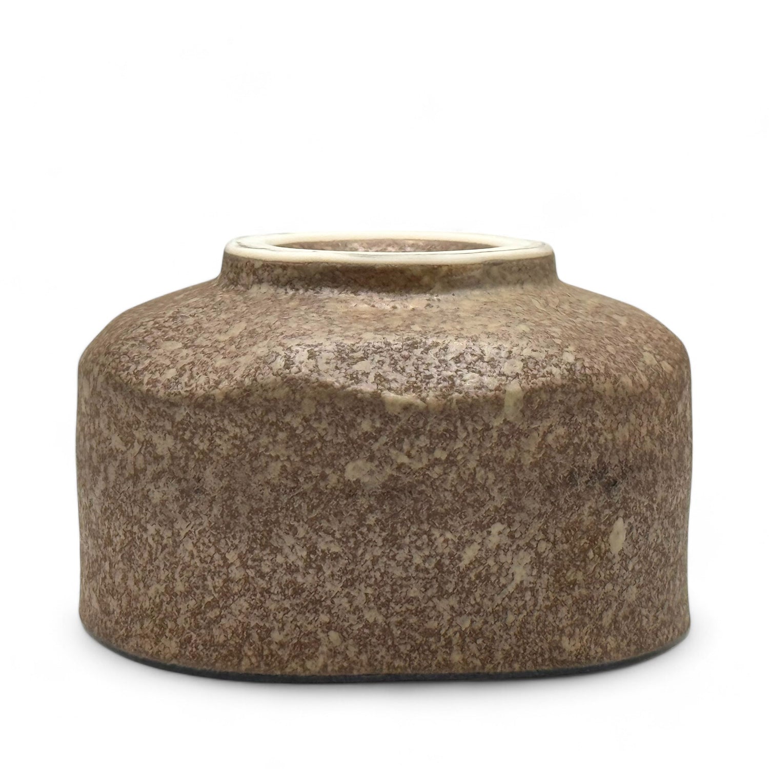 Kumagai Brown Mino-yaki Chawan Set - Japanese Matcha Bowl
