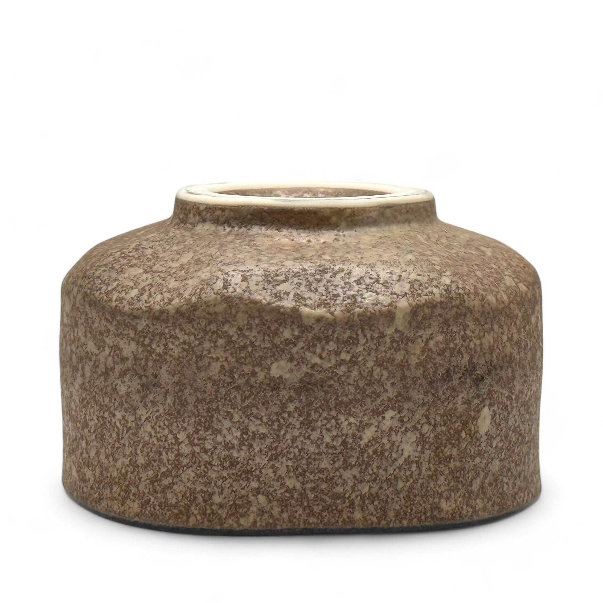 Kumagai Brown Mino-yaki Chawan Set - Japanese Matcha Bowl