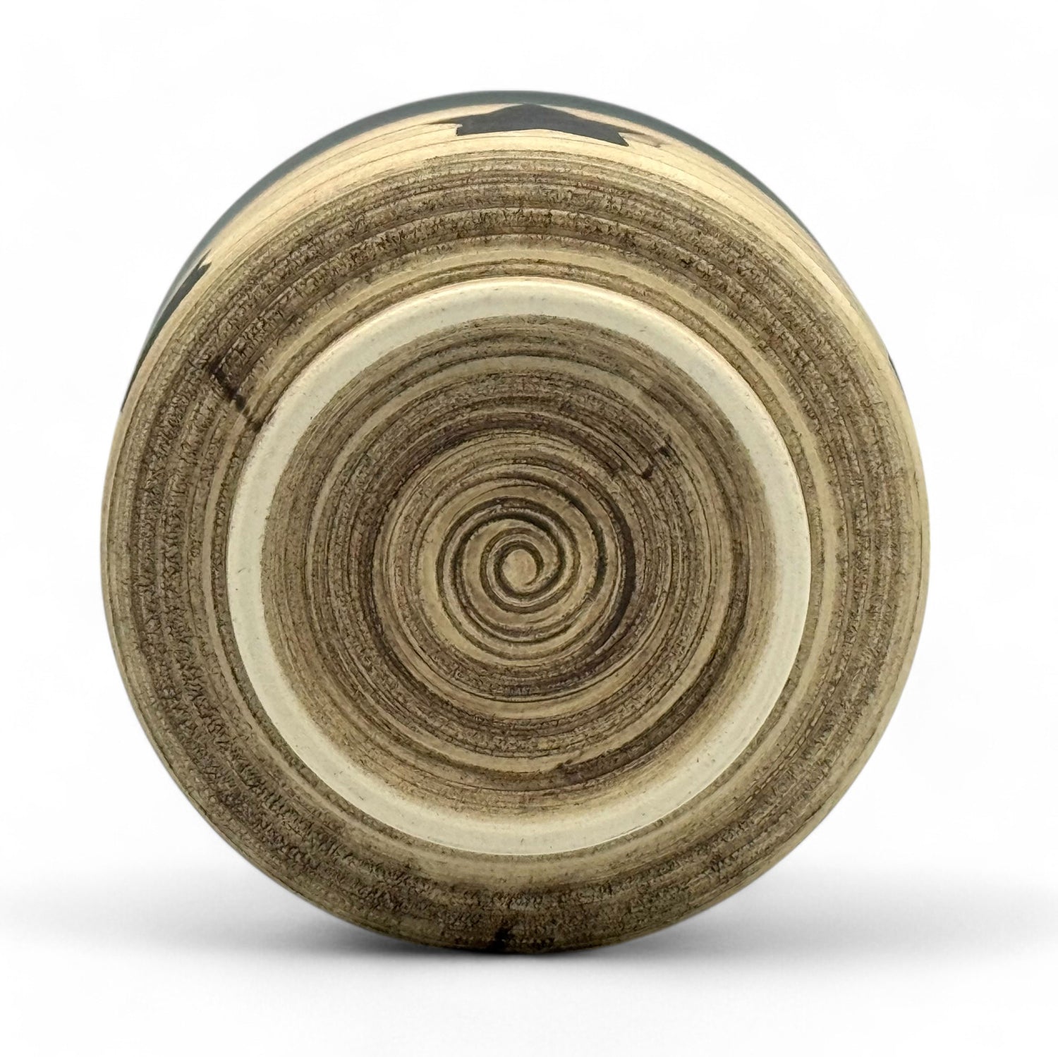 Hoshi Star Black Mino-yaki Chawan - Japanese Matcha Bowl