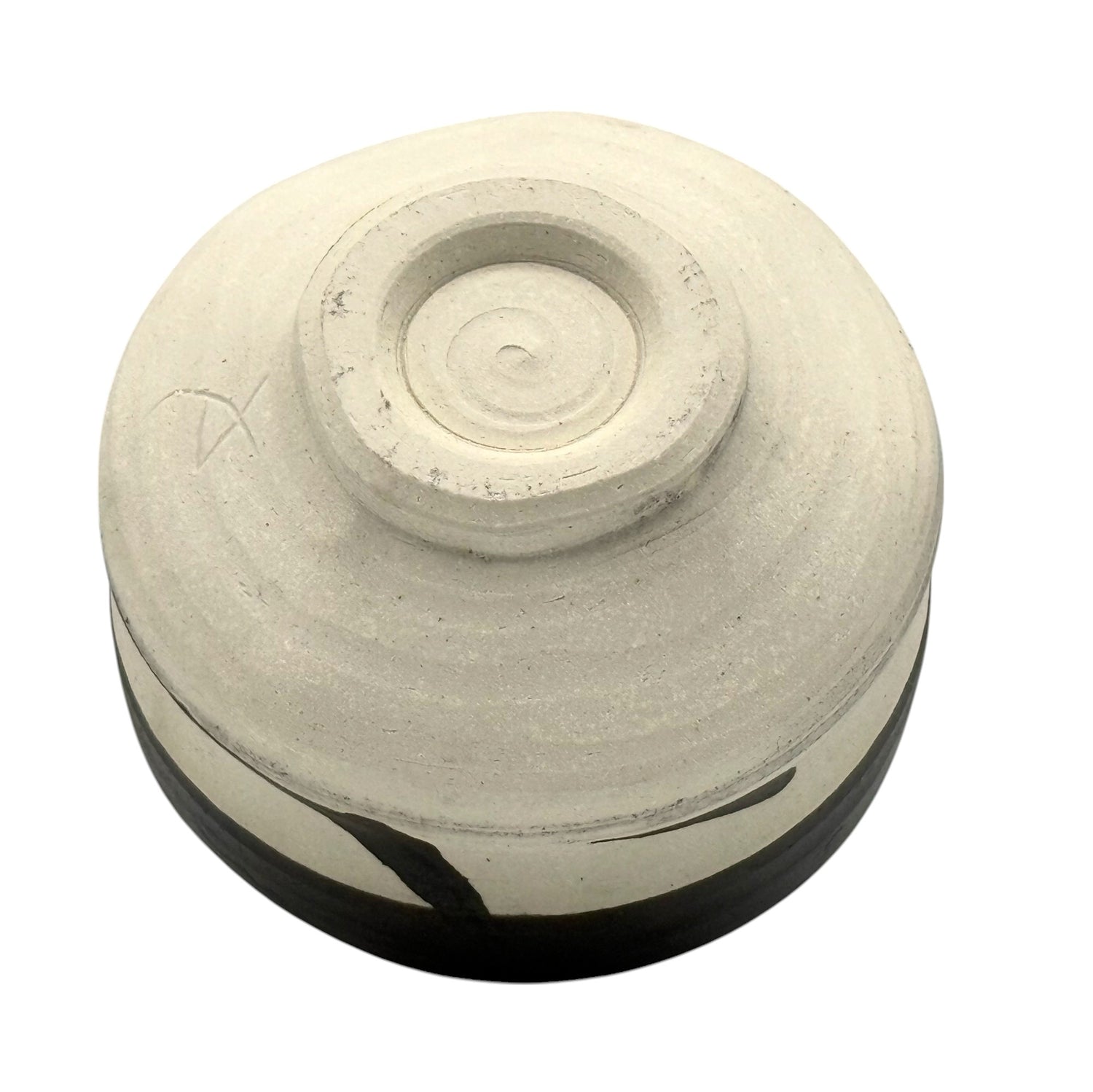 Kuroryu Rustic Black Shigaraki-yaki Chawan - Japanese Matcha Bowl