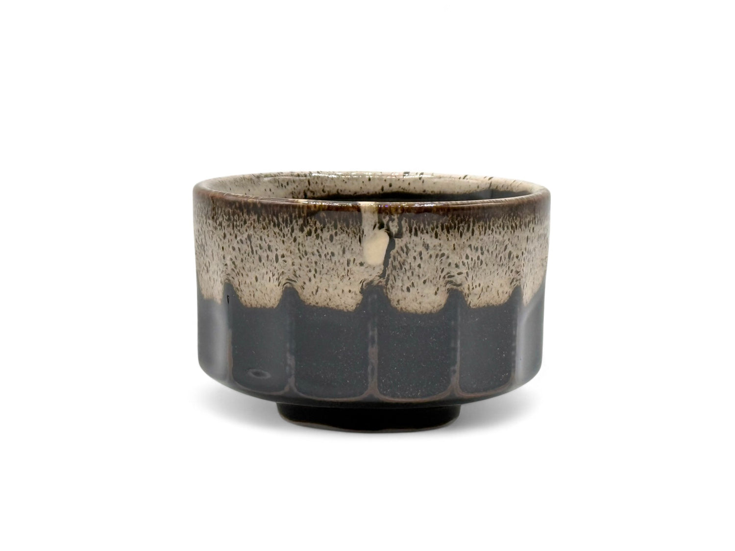 Tetra Toffee Brown Mino-yaki Chawan - Japanese Matcha Bowl