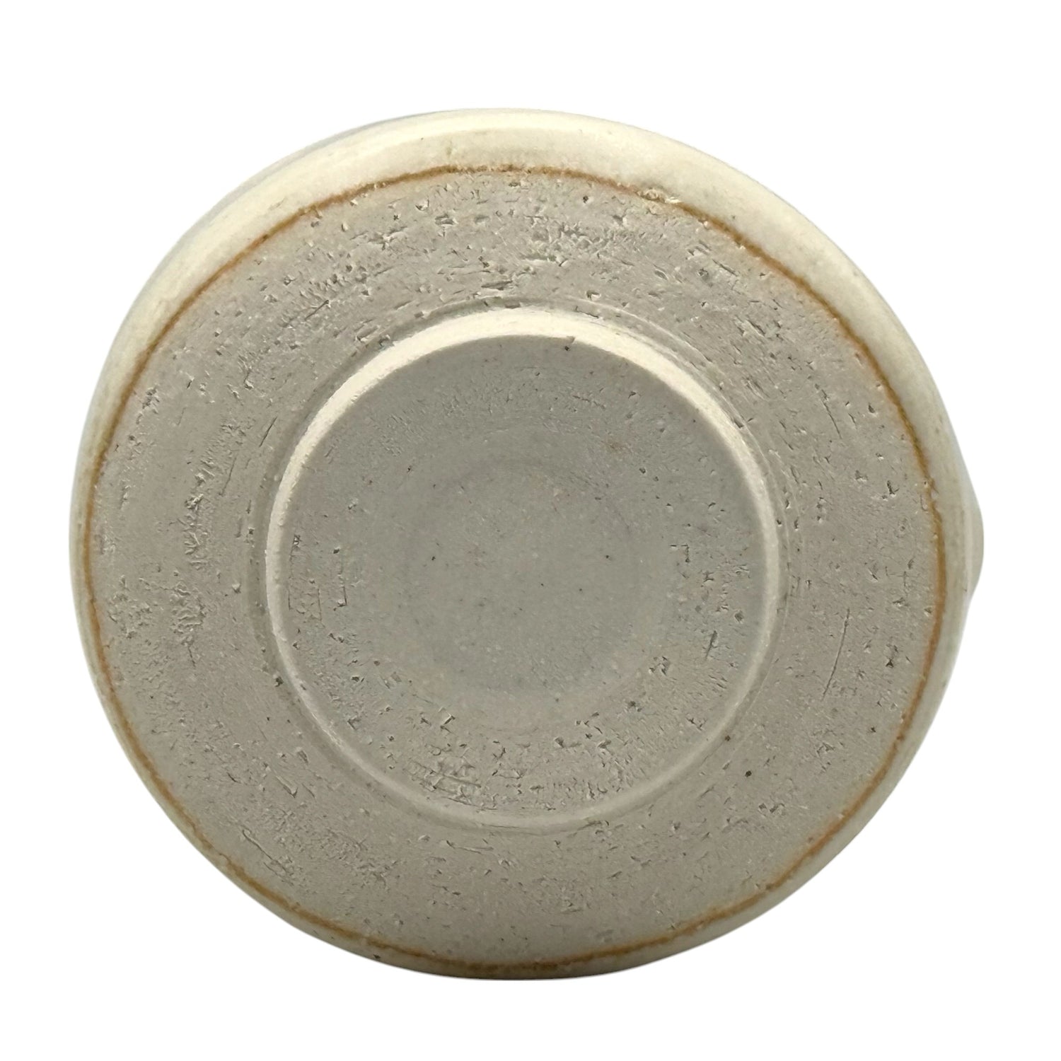 Shiro White Kataguchi Mino-yaki Chawan - Japanese Matcha Bowl