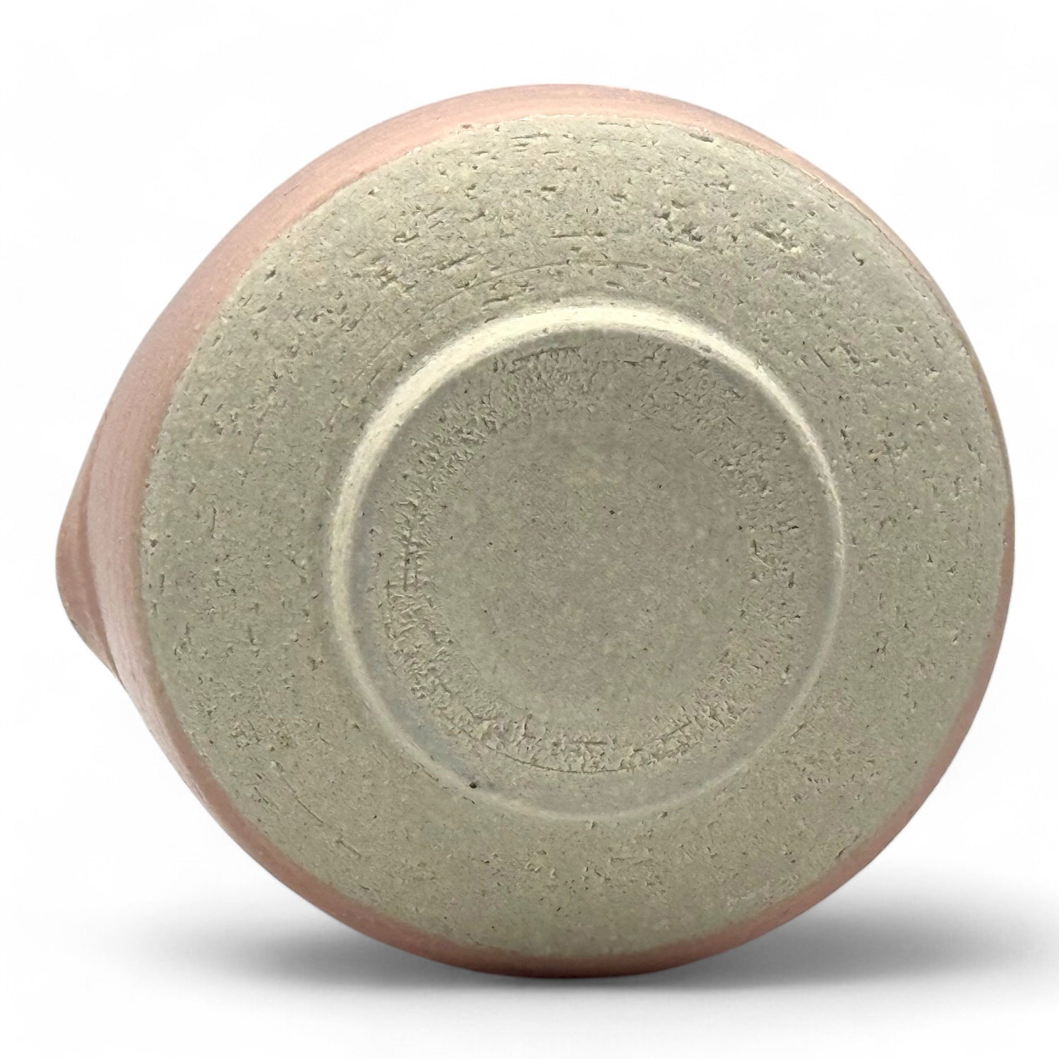 Momo Pink Kataguchi Mino-yaki Chawan - Japanese Matcha Bowl