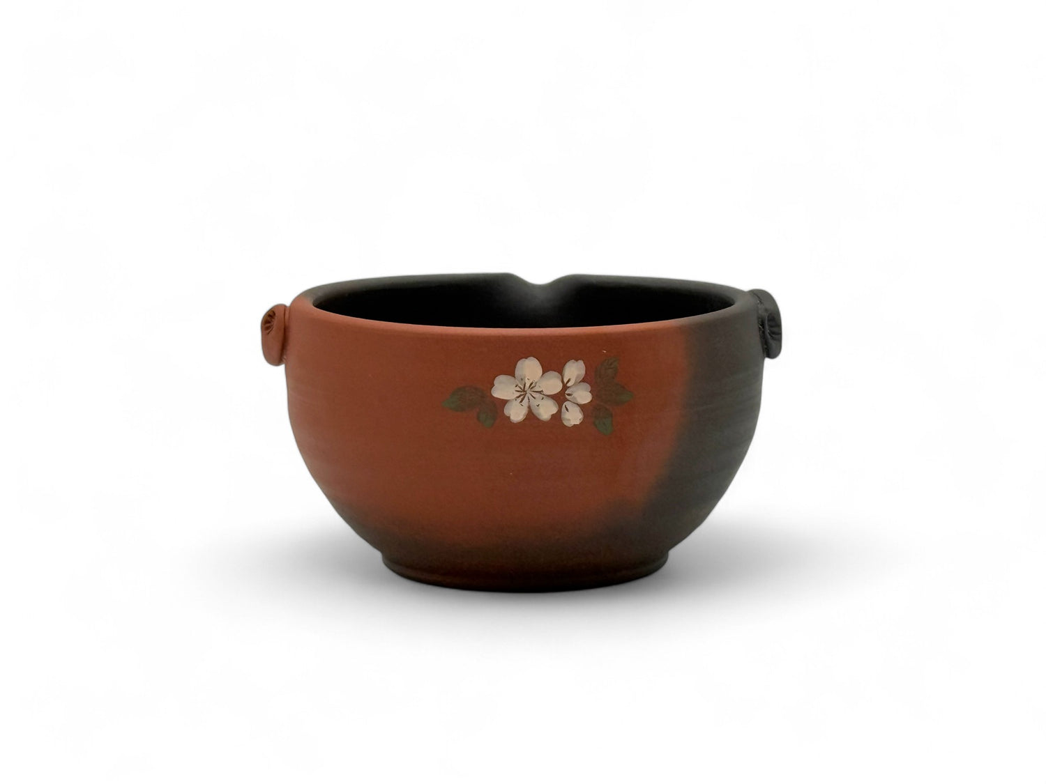 Gyokuko Black Tokoname-yaki Spouted Chawan - Japanese Mini Matcha Bowl