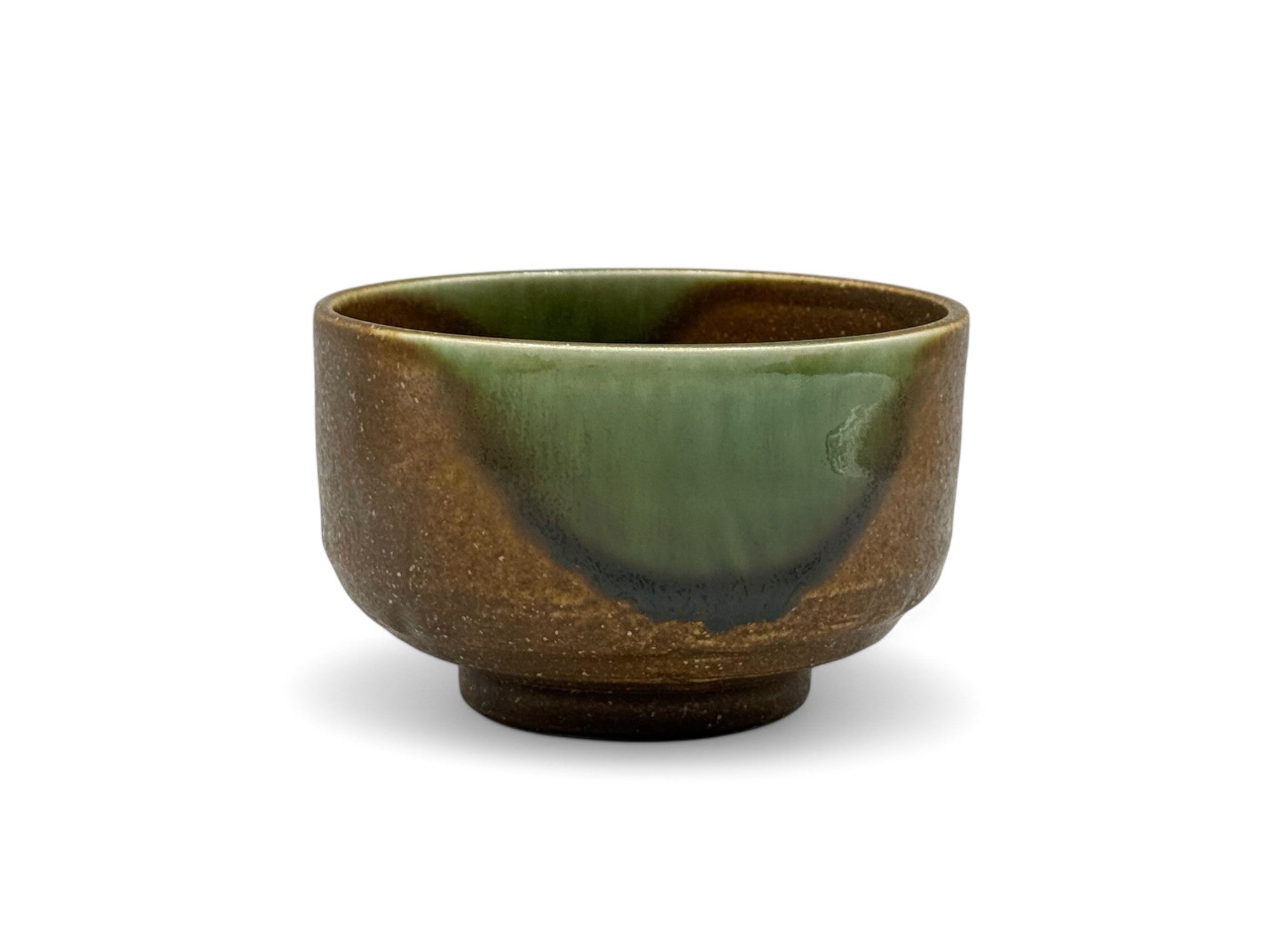 Kamishiro Brown Mino-yaki Chawan - Japanese Matcha Bowl