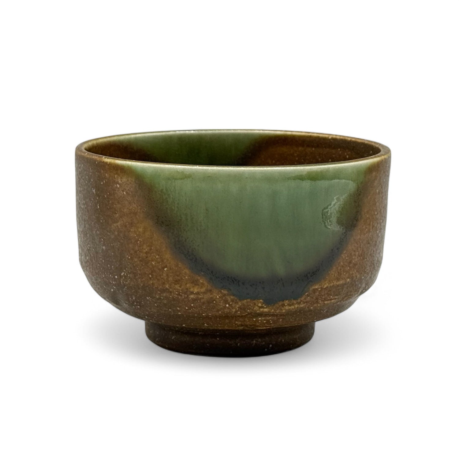 Kamishiro Brown Mino-yaki Chawan - Japanese Matcha Bowl