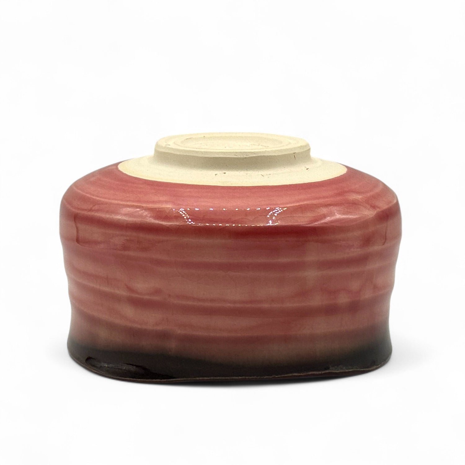 Kurimuzon Pink Mino-yaki Chawan - Japanese Matcha Bowl