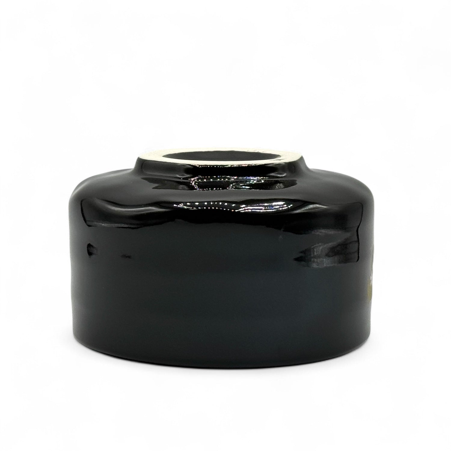 Shoko En Black Mino-yaki Chawan - Japanese Matcha Bowl