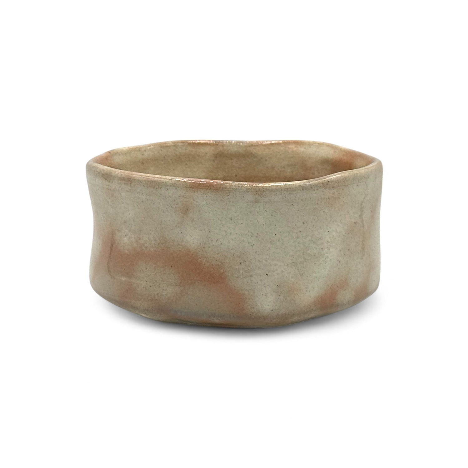 Akebono White Mino-yaki Chawan - Japanese Matcha Bowl