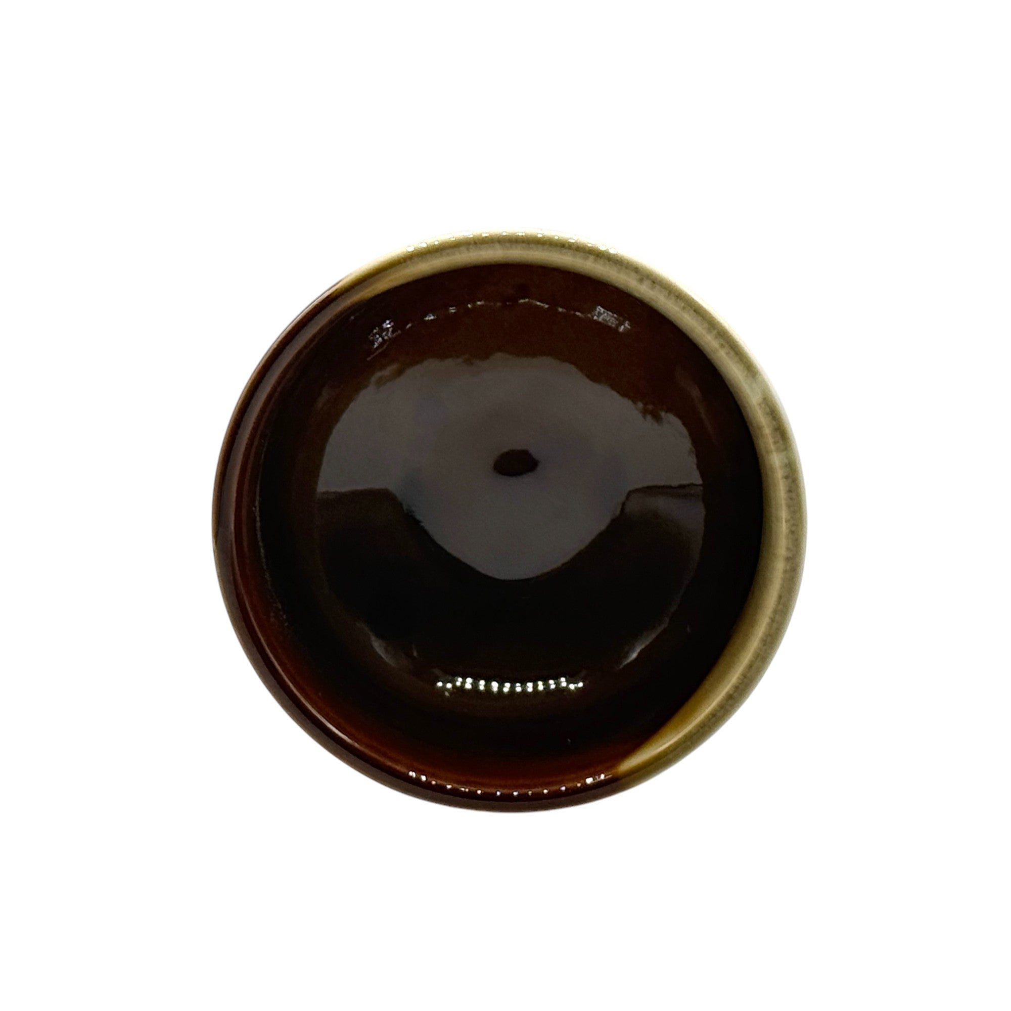 Chabyaku Brown Glaze Mino-yaki Chawan - Japanese Matcha Bowl
