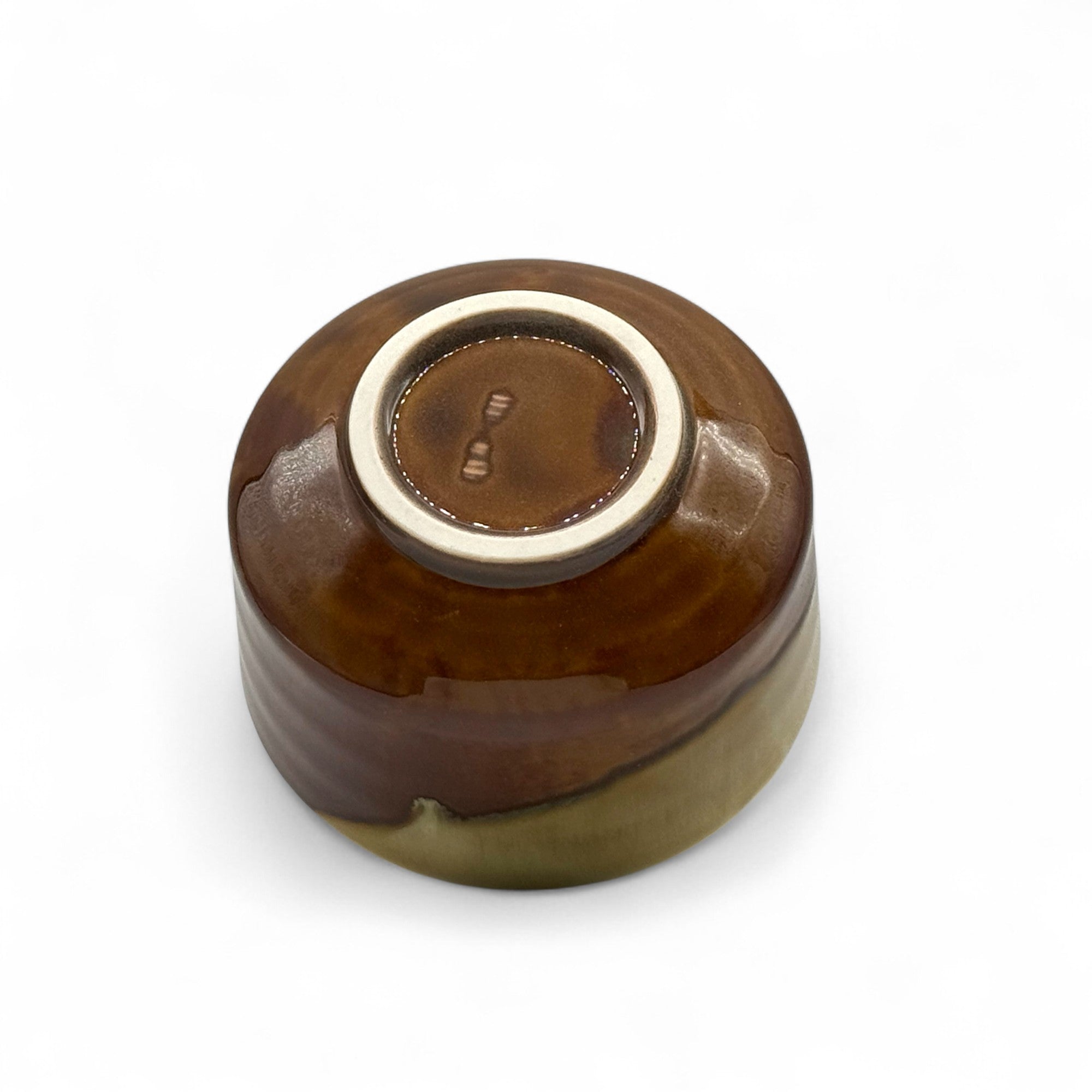Chabyaku Brown Glaze Mino-yaki Chawan - Japanese Matcha Bowl