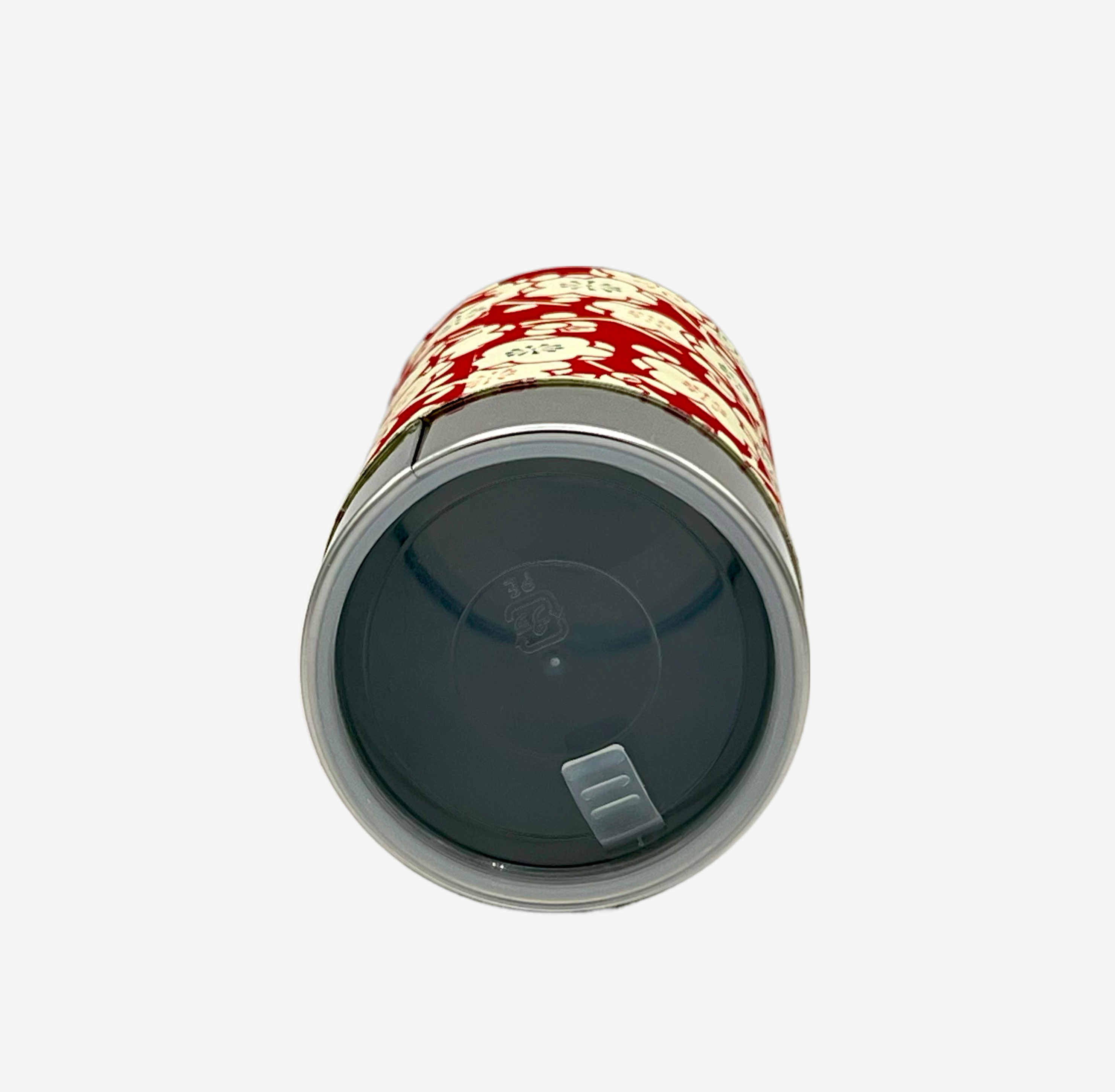 Sakura Red Washi Paper Wrapped Tea Canister - Japanese Chazutsu Teaware Inoue Tea
