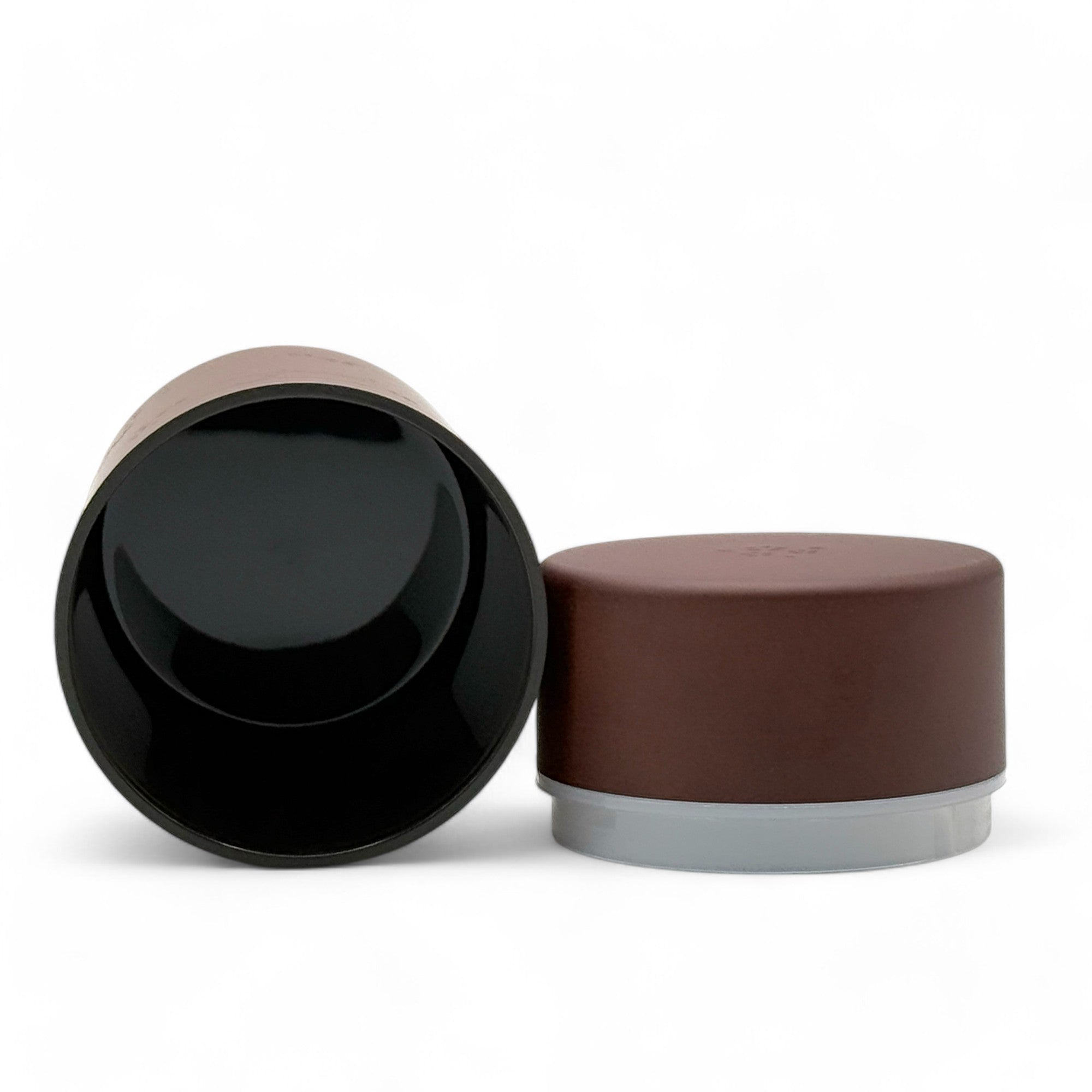 Usagi Rabbit Brown Polished Grain Resin Tea Canister by Miyamoto Sangyo - Japanese Chazutsu