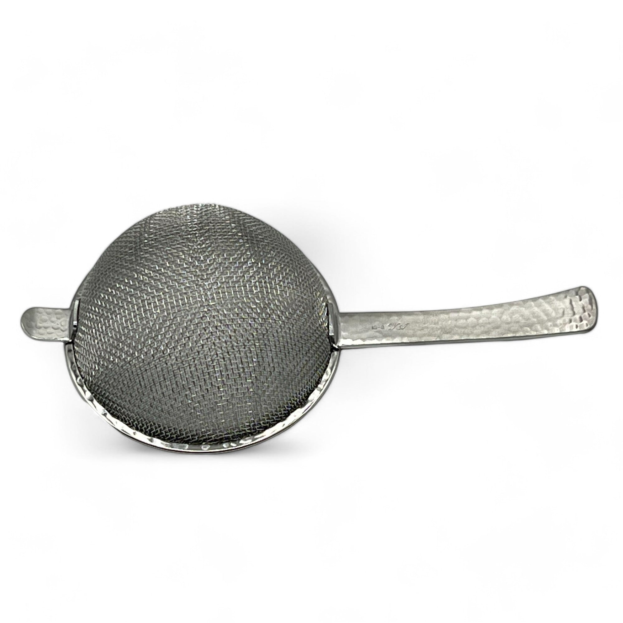 Tsuchime (Japanese Hammer Tone) Steel Tea Strainer from Nagomi - Japanese Tea Tools