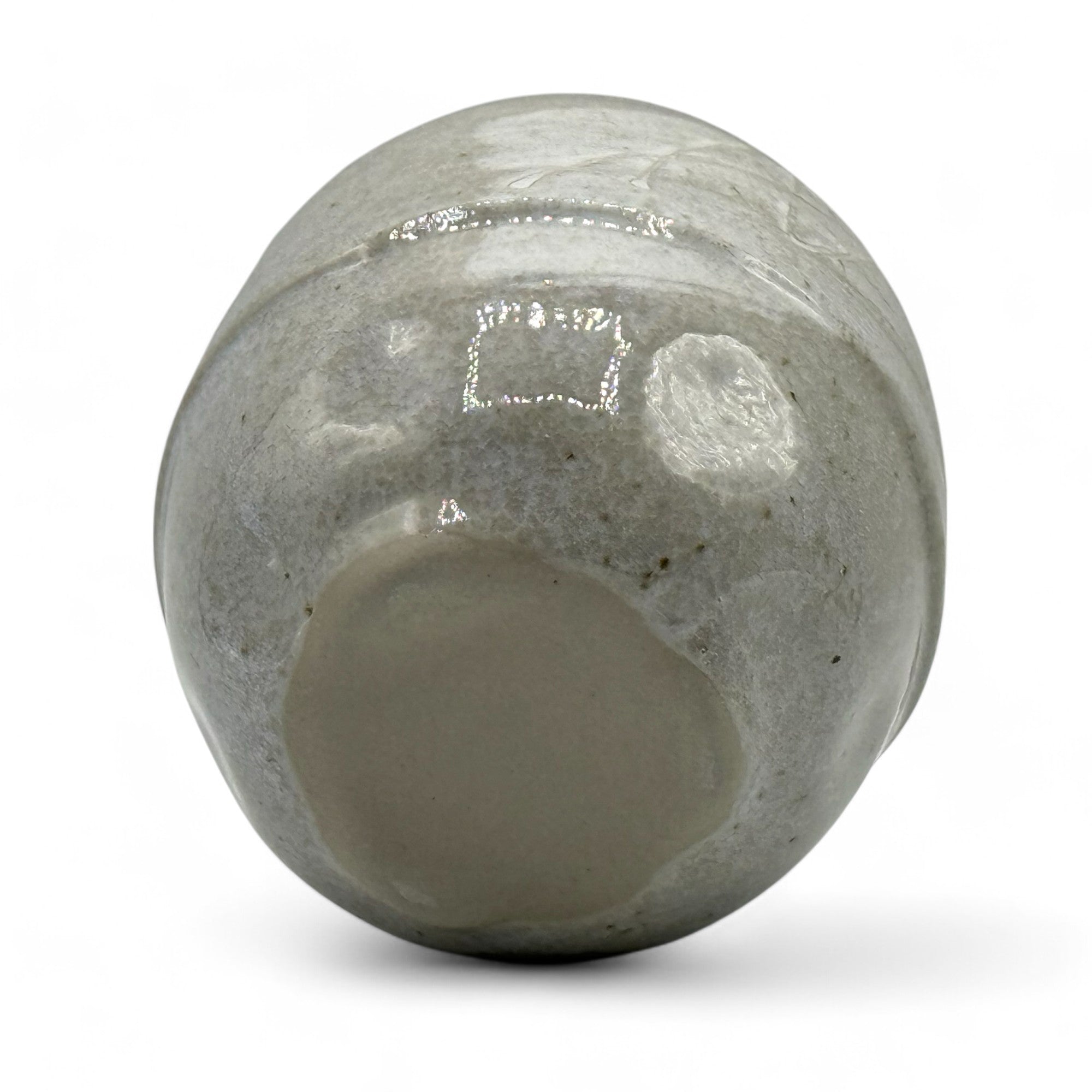 Ishin Mountain Gray Mino-yaki Yunomi - Japanese Teacup