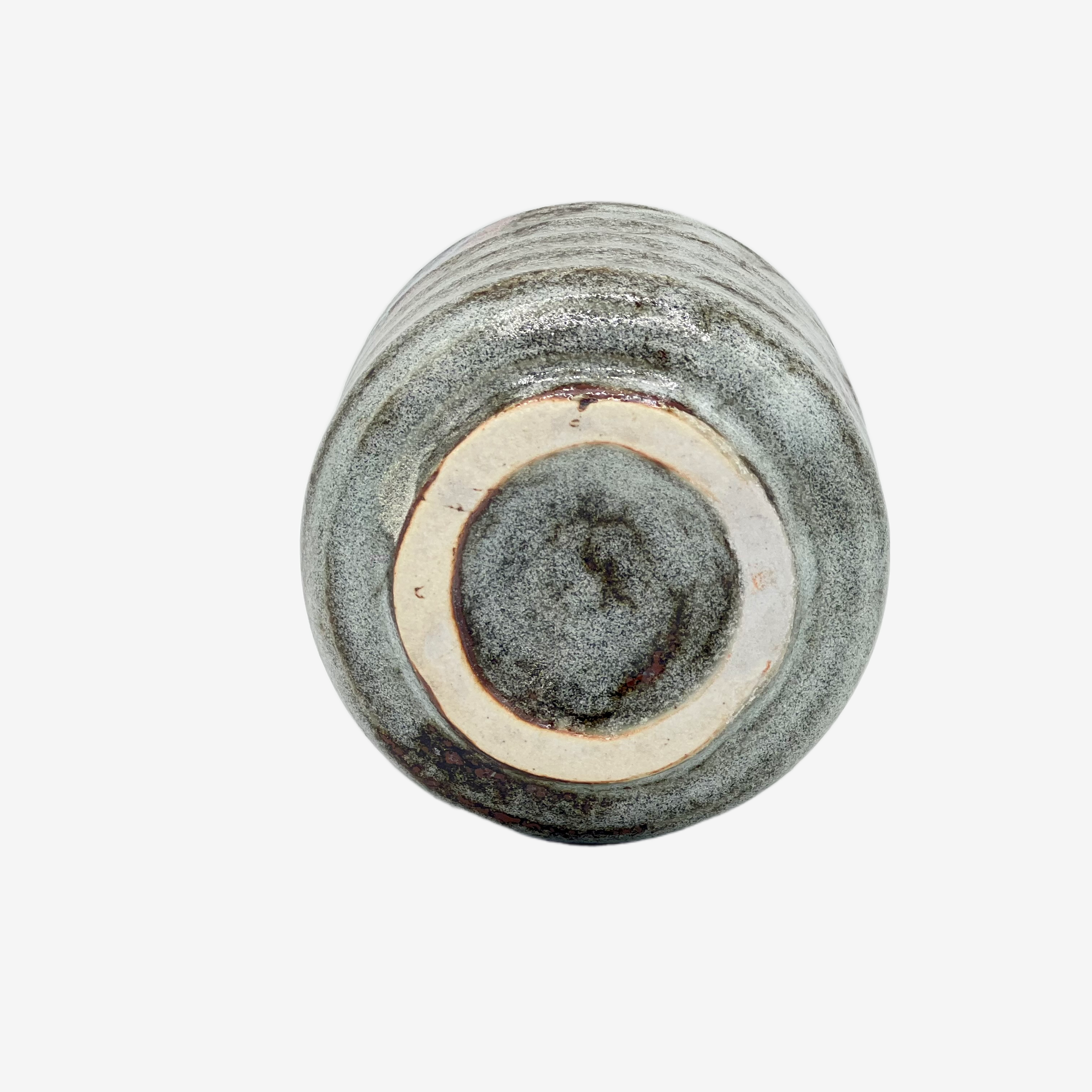 Aoshino Mountain Green Yunomi - Japanese Teacup Teaware Inoue Tea