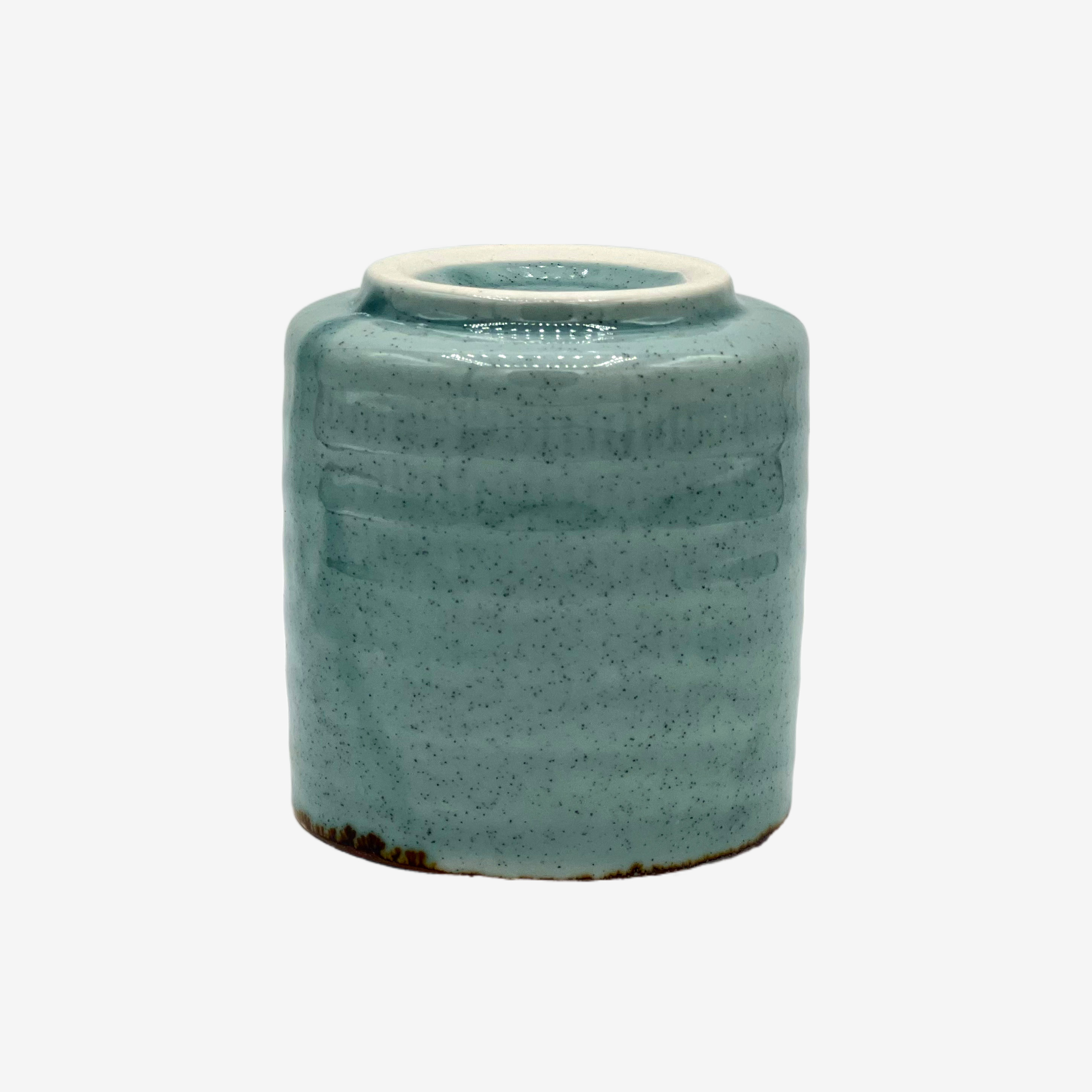 Shibusa Blue Yunomi - Japanese Teacup Teaware Inoue Tea