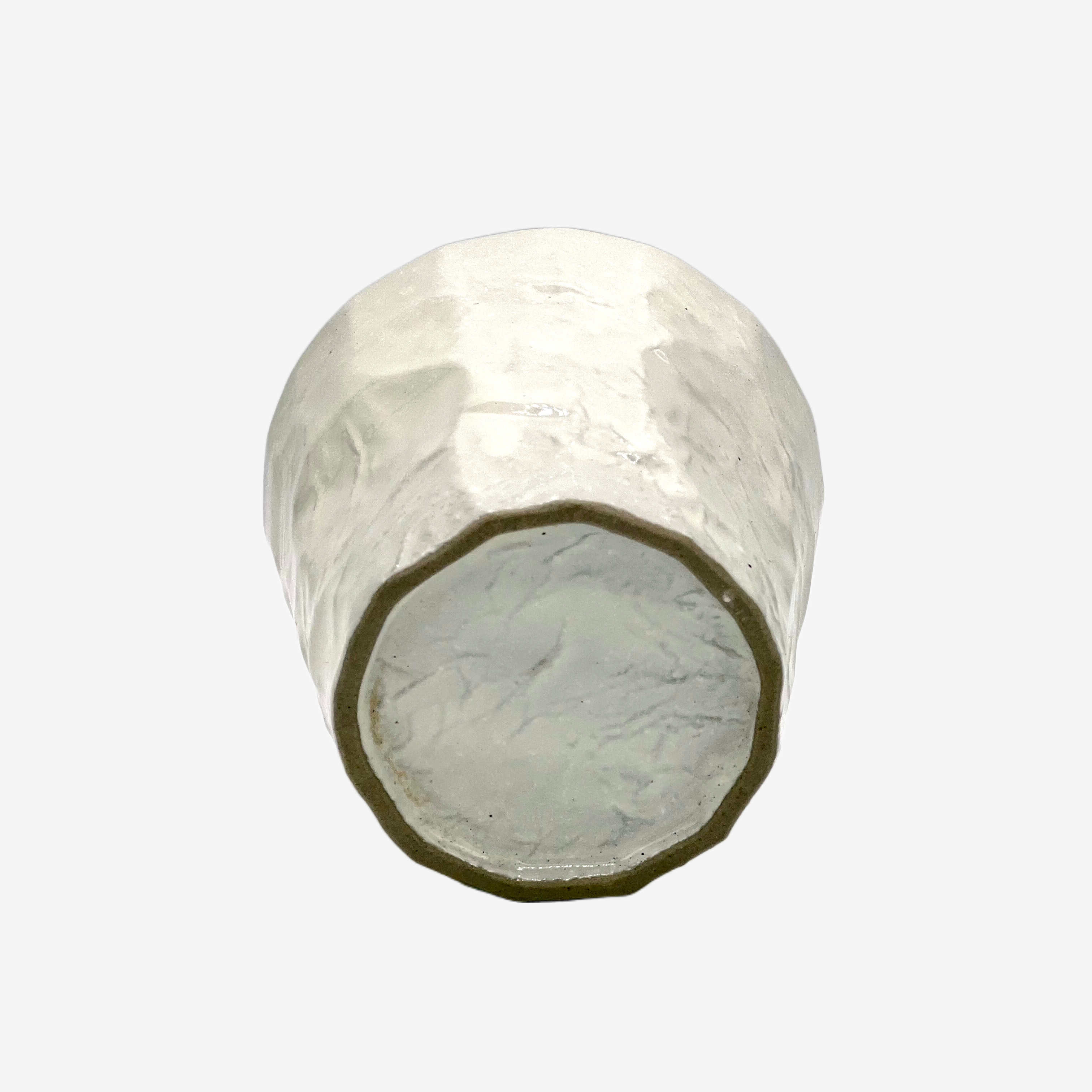 Kohiki Rock White Yunomi - Japanese Teacup Teaware Inoue Tea
