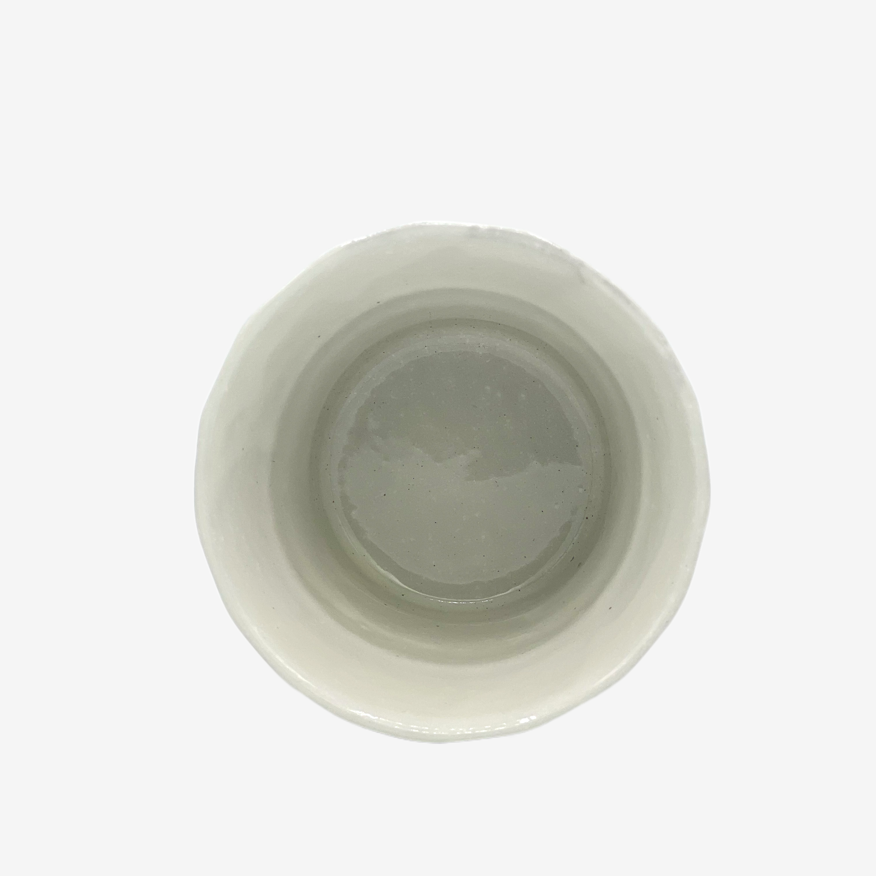 Kohiki Rock White Yunomi - Japanese Teacup Teaware Inoue Tea