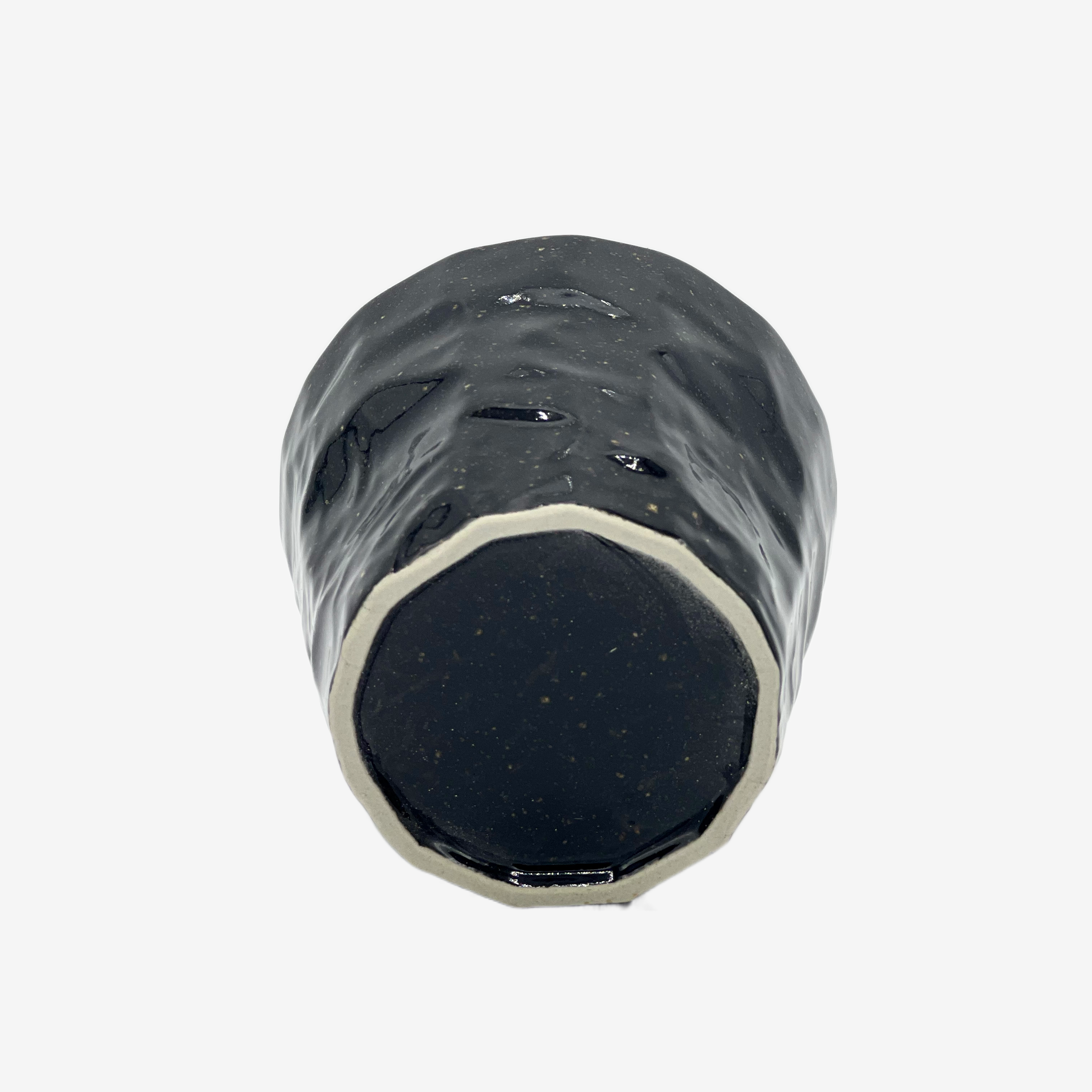 Kuro Rock Black Teacup Teaware Inoue Tea