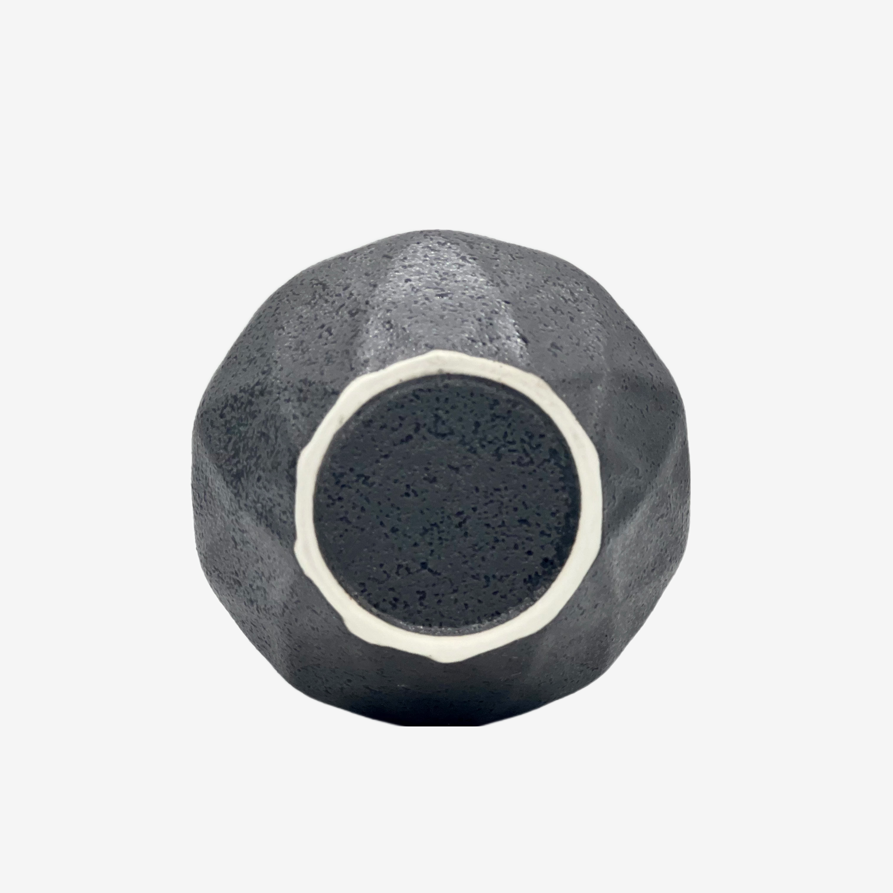 Kurobuki Ryusui Gray Blue Teacup Teaware Inoue Tea