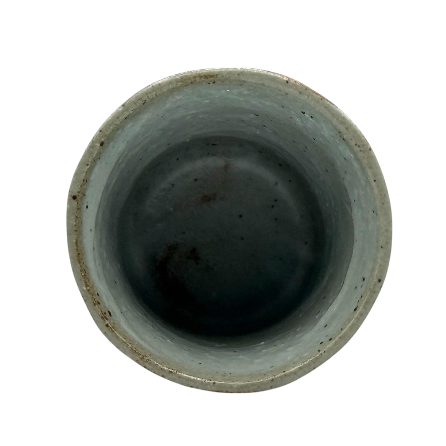 Kohiki Shiro Gray Mino-yaki Yunomi - Japanese Teacup