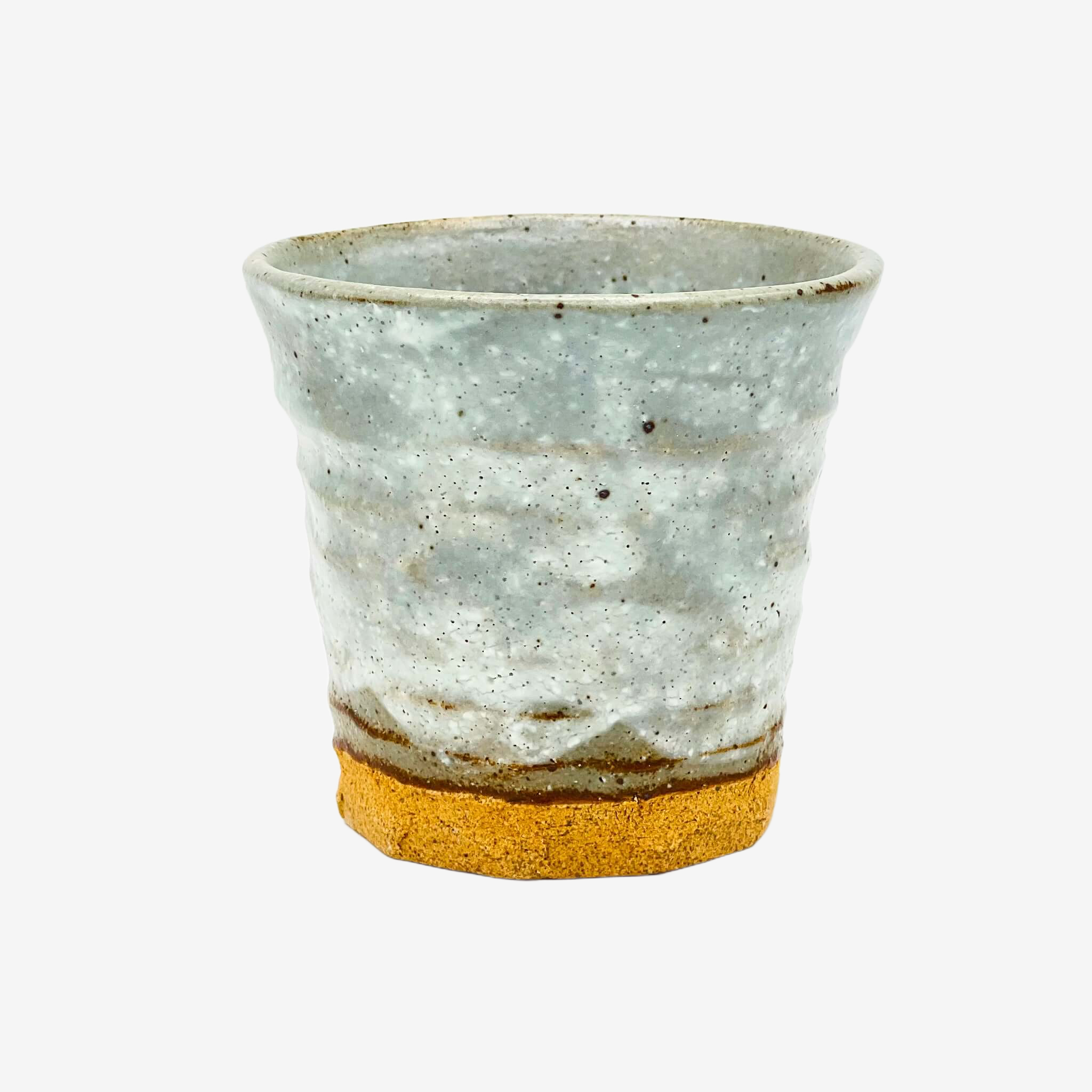 Kohiki Shiro Gray Yunomi - Japanese Teacup Teaware Inoue Tea