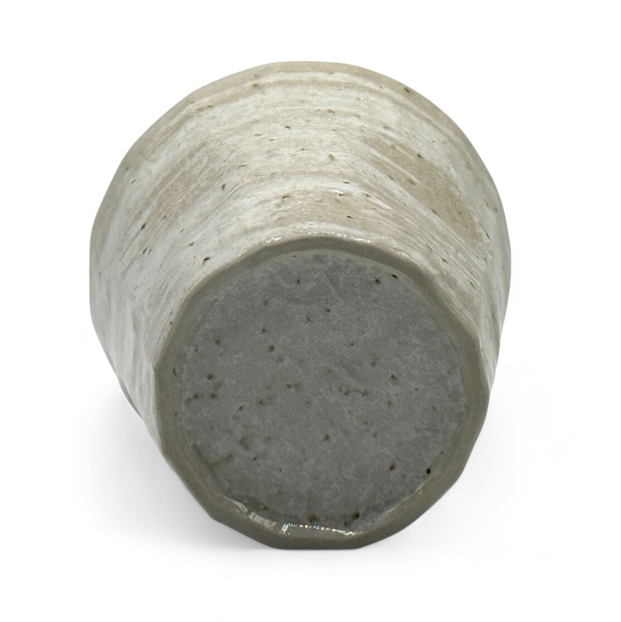 Shirohake White Mino-yaki Yunomi - Japanese Teacup