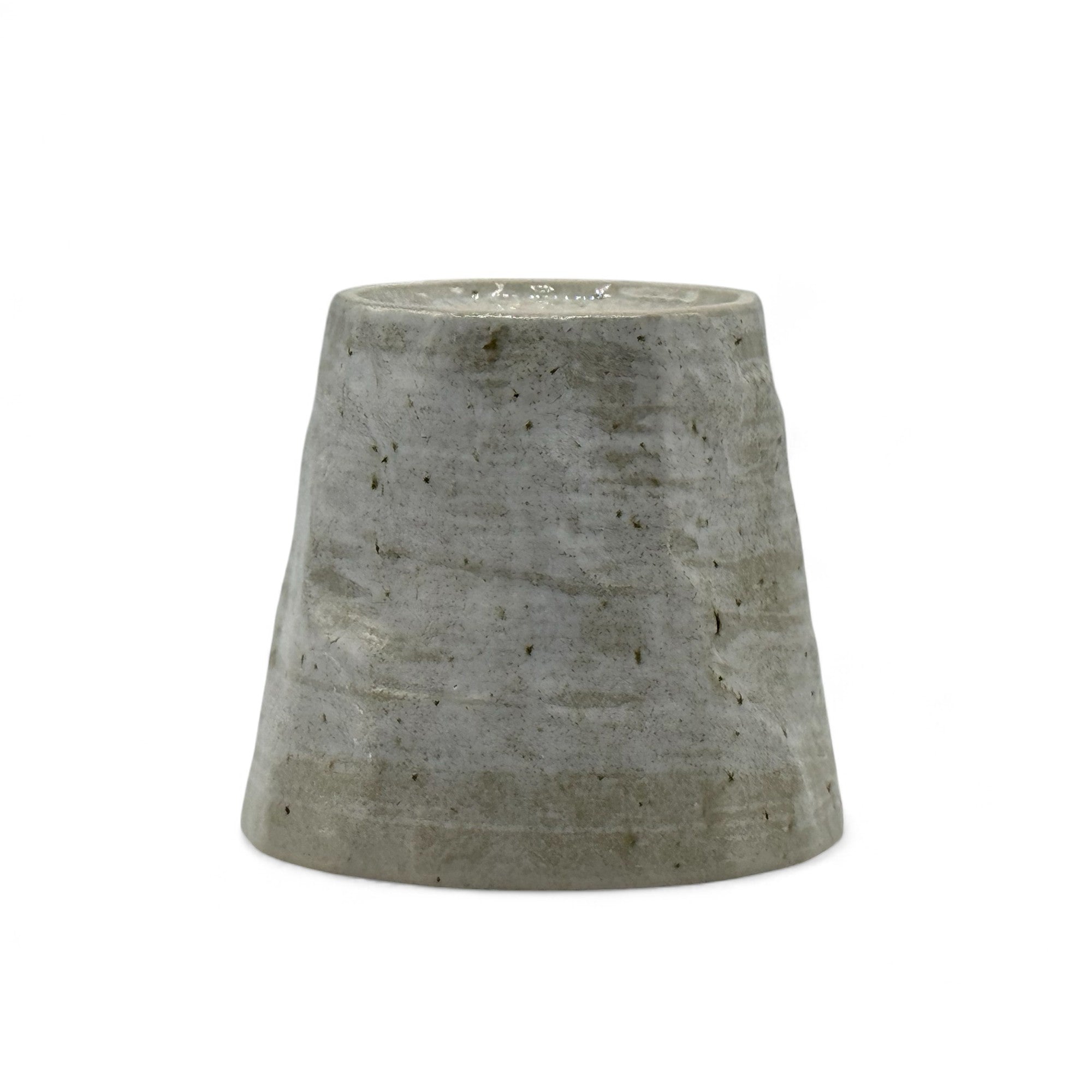 Shirohake White Mino-yaki Yunomi - Japanese Teacup