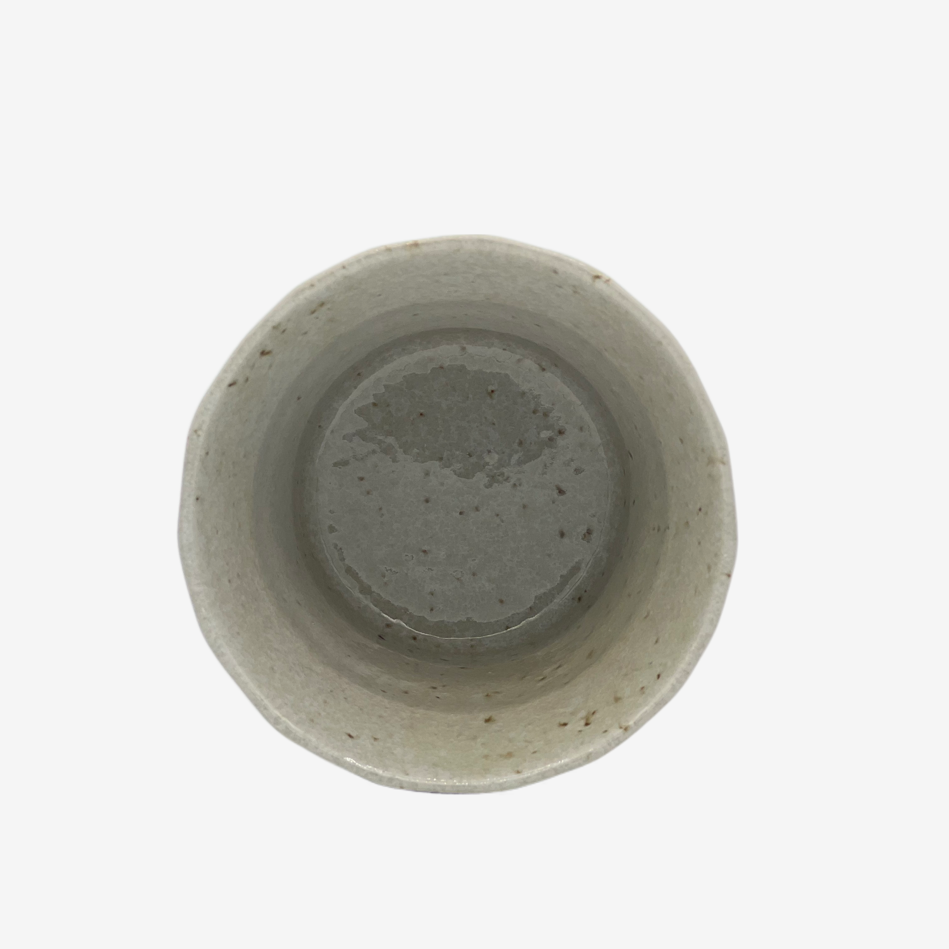 Shirohake White Yunomi - Japanese Teacup Teaware Inoue Tea
