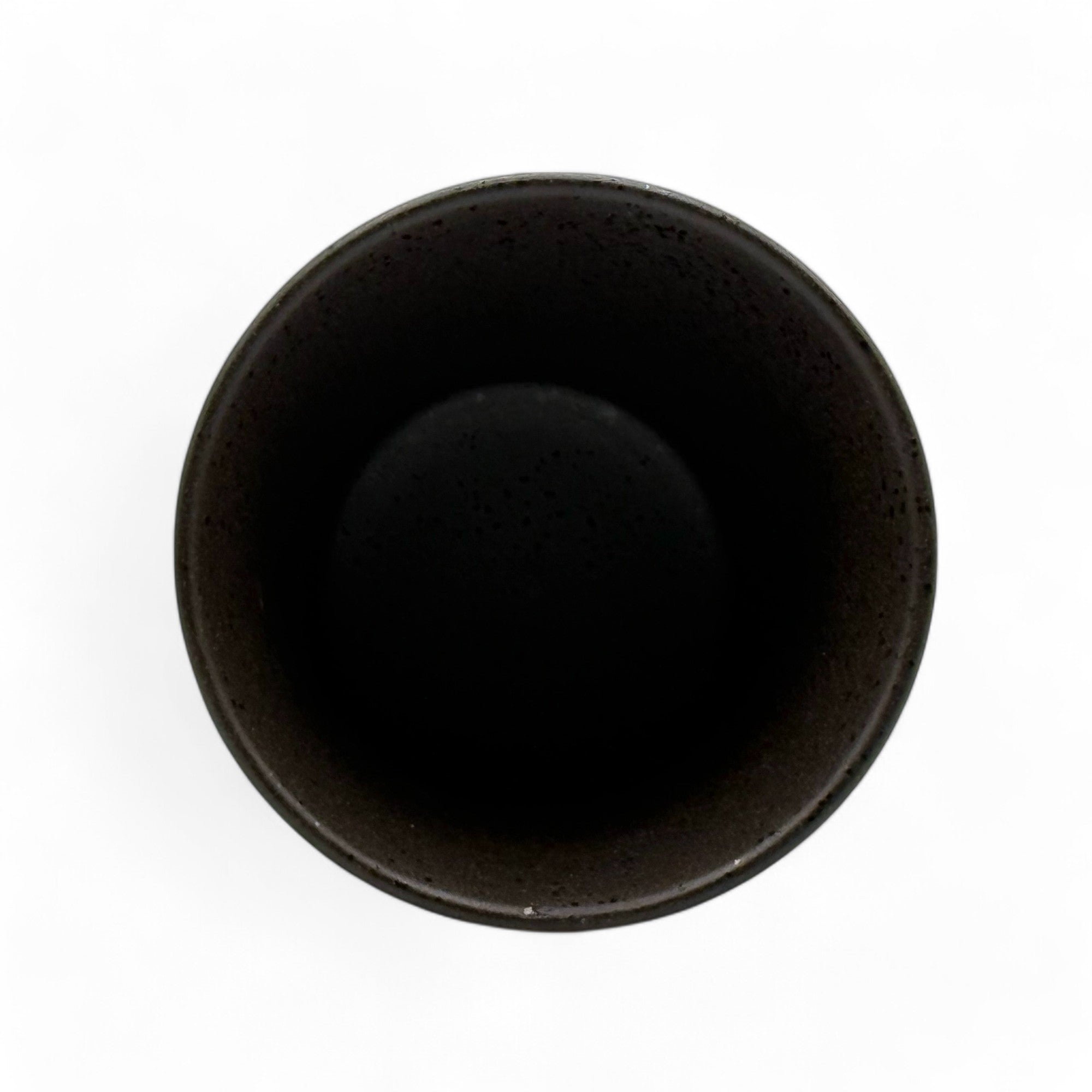 Nuriwake Gray Mino-yaki Yunomi - Japanese Teacup