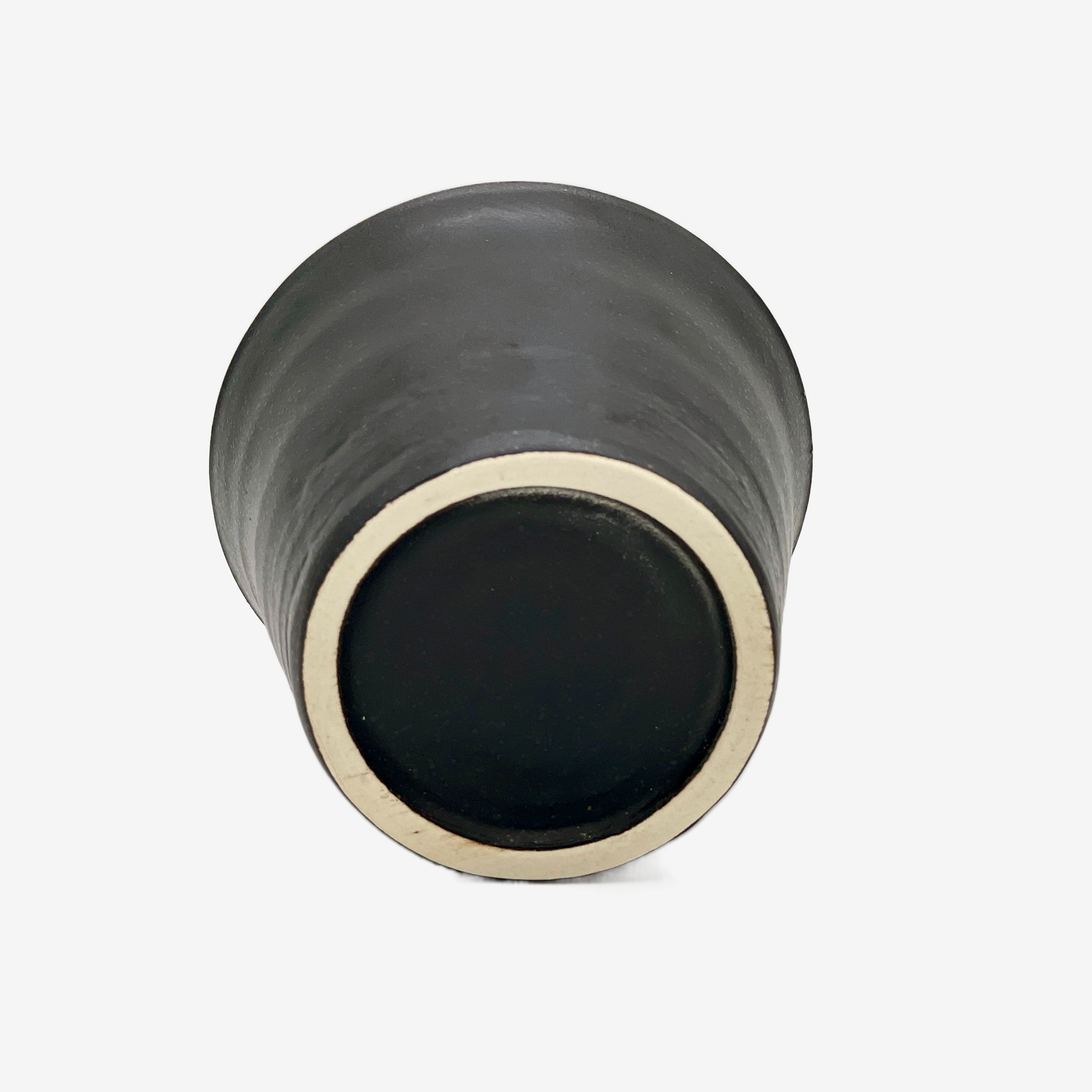 Kuro Black Tesshin Yunomi - Japanese Teacup
