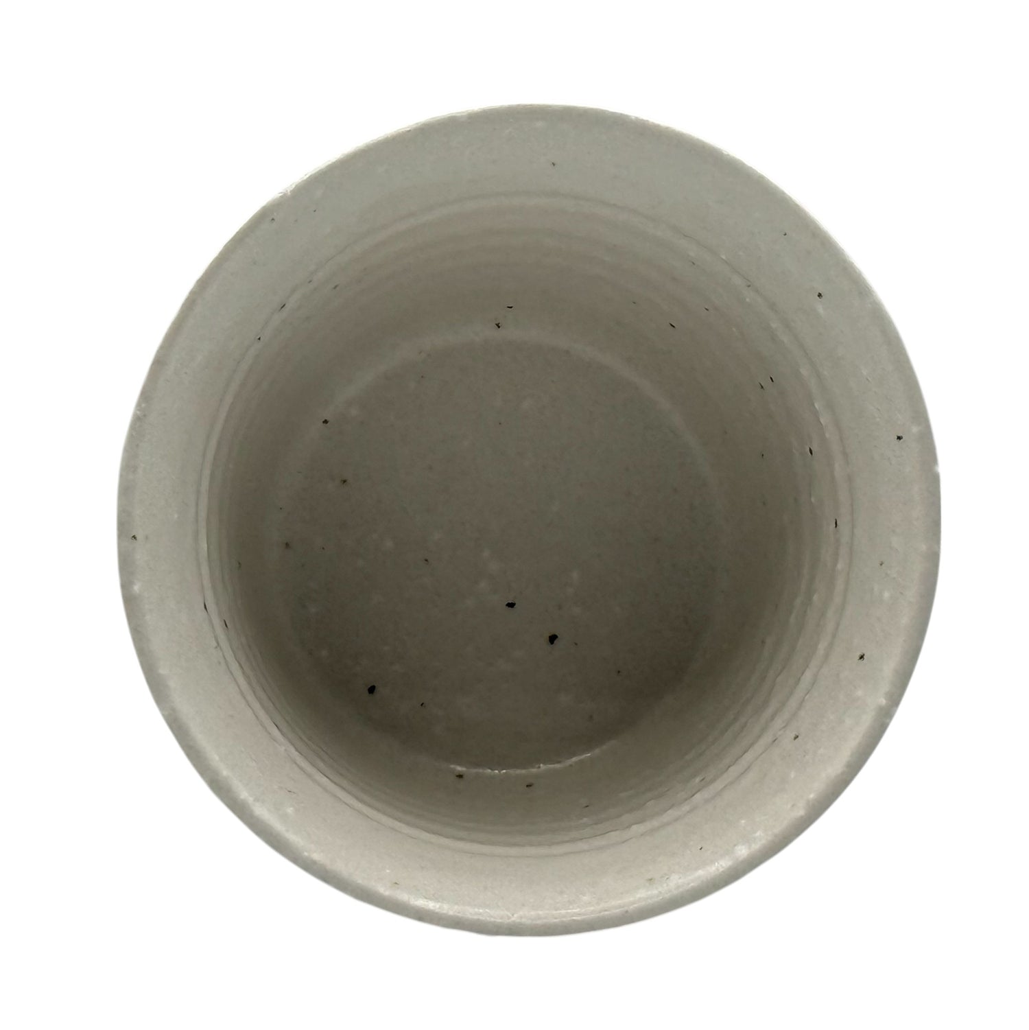 Shiro White Tesshin Mino-yaki Yunomi - Japanese Teacup