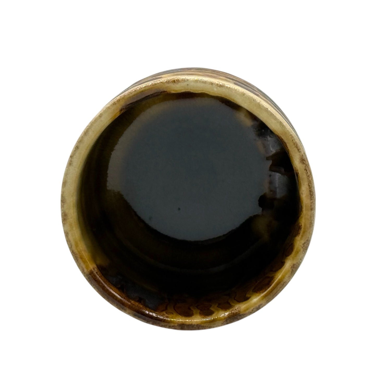 Kaiyu Brown Mino-yaki Yunomi - Japanse Teacup