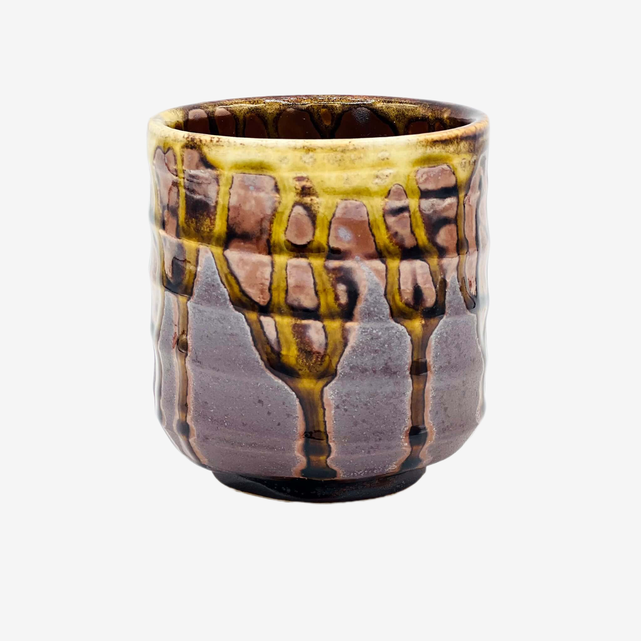 Kaiyu Brown Yunomi - Japanse Teacup Teaware Inoue Tea