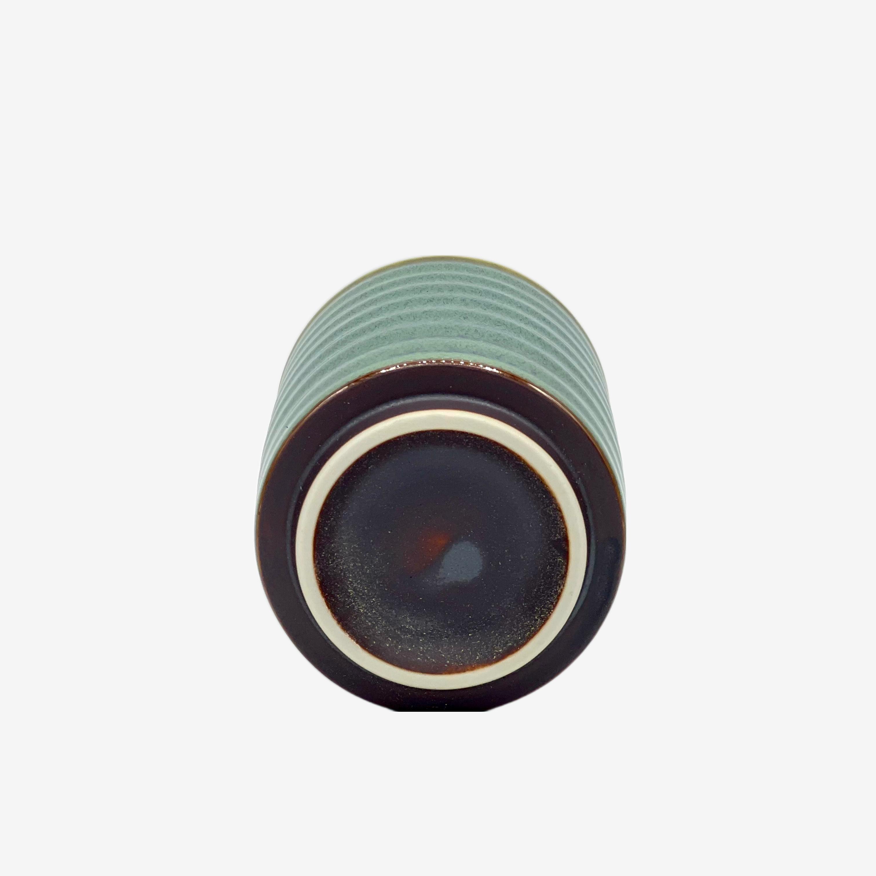 Hiwa Rokubei Green Yunomi - Japanese Teacup Teaware Inoue Tea